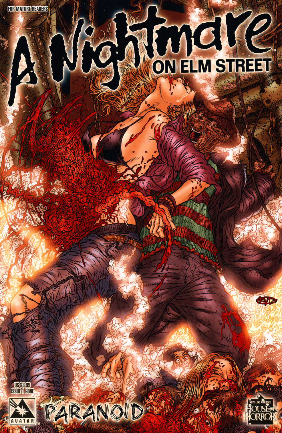 Read online Nightmare on Elm Street: Paranoid comic -  Issue #1 - 2