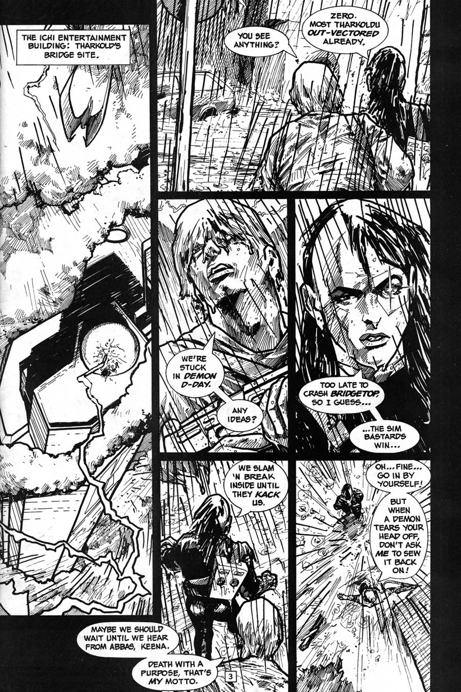 Read online Torg comic -  Issue #4 - 5