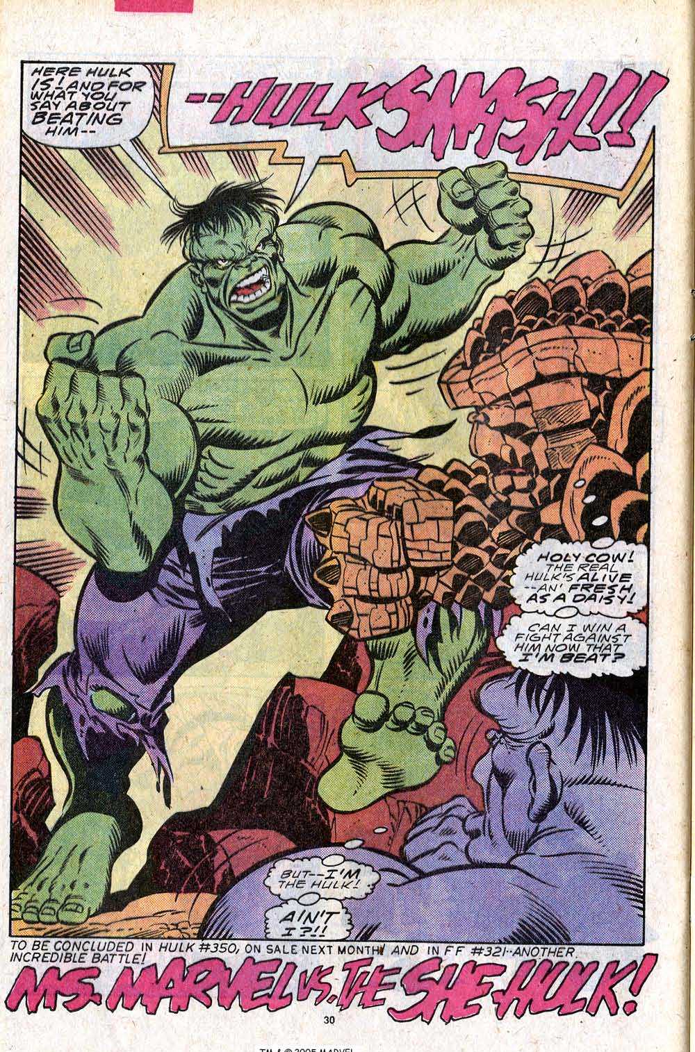 Read online The Incredible Hulk (1968) comic -  Issue #349B - 32