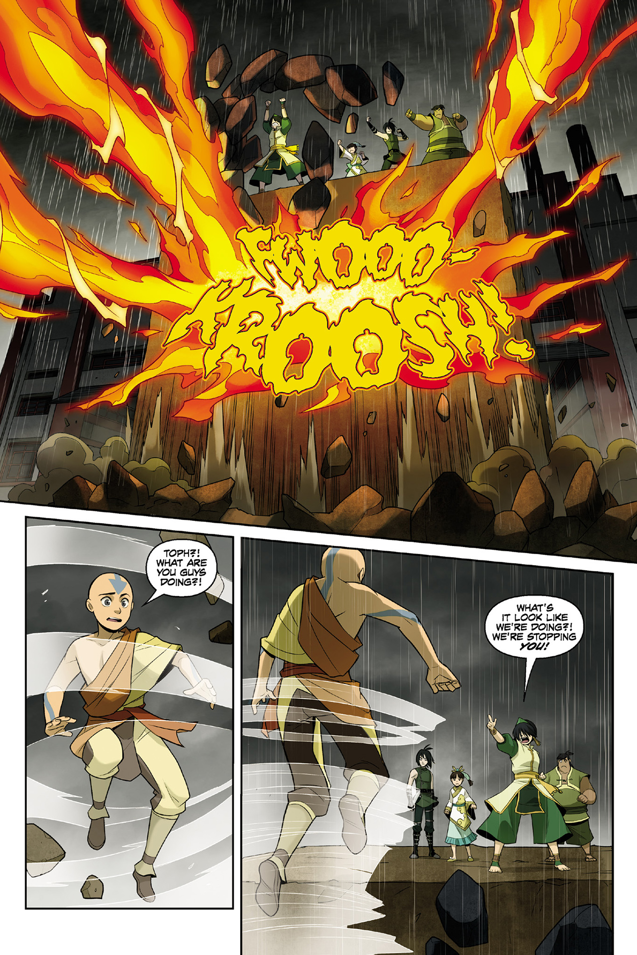 Read online Nickelodeon Avatar: The Last Airbender - The Rift comic -  Issue # Part 3 - 43