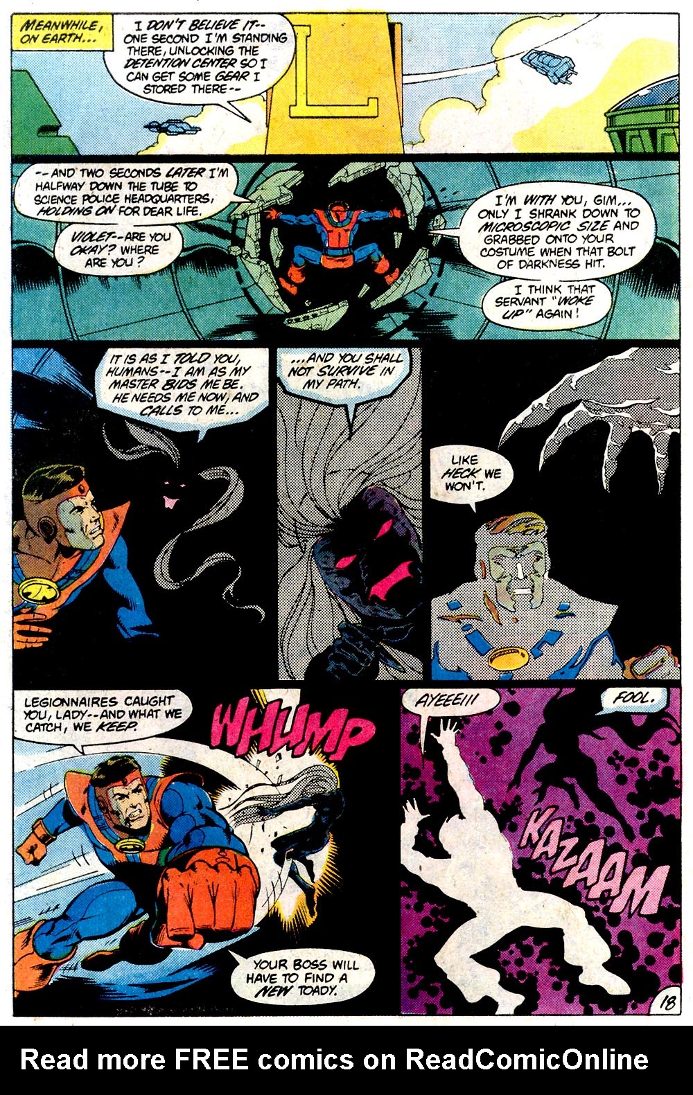 Legion of Super-Heroes (1980) 294 Page 18