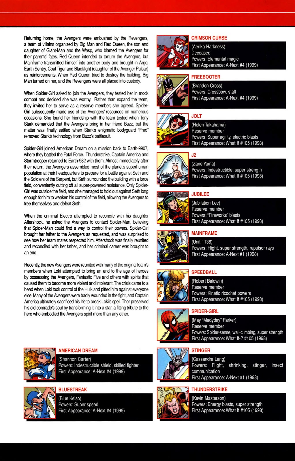 All-New Official Handbook of the Marvel Universe A to Z issue 1 - Page 44