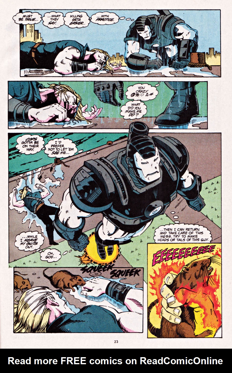 Read online War Machine (1994) comic -  Issue #5 - 19