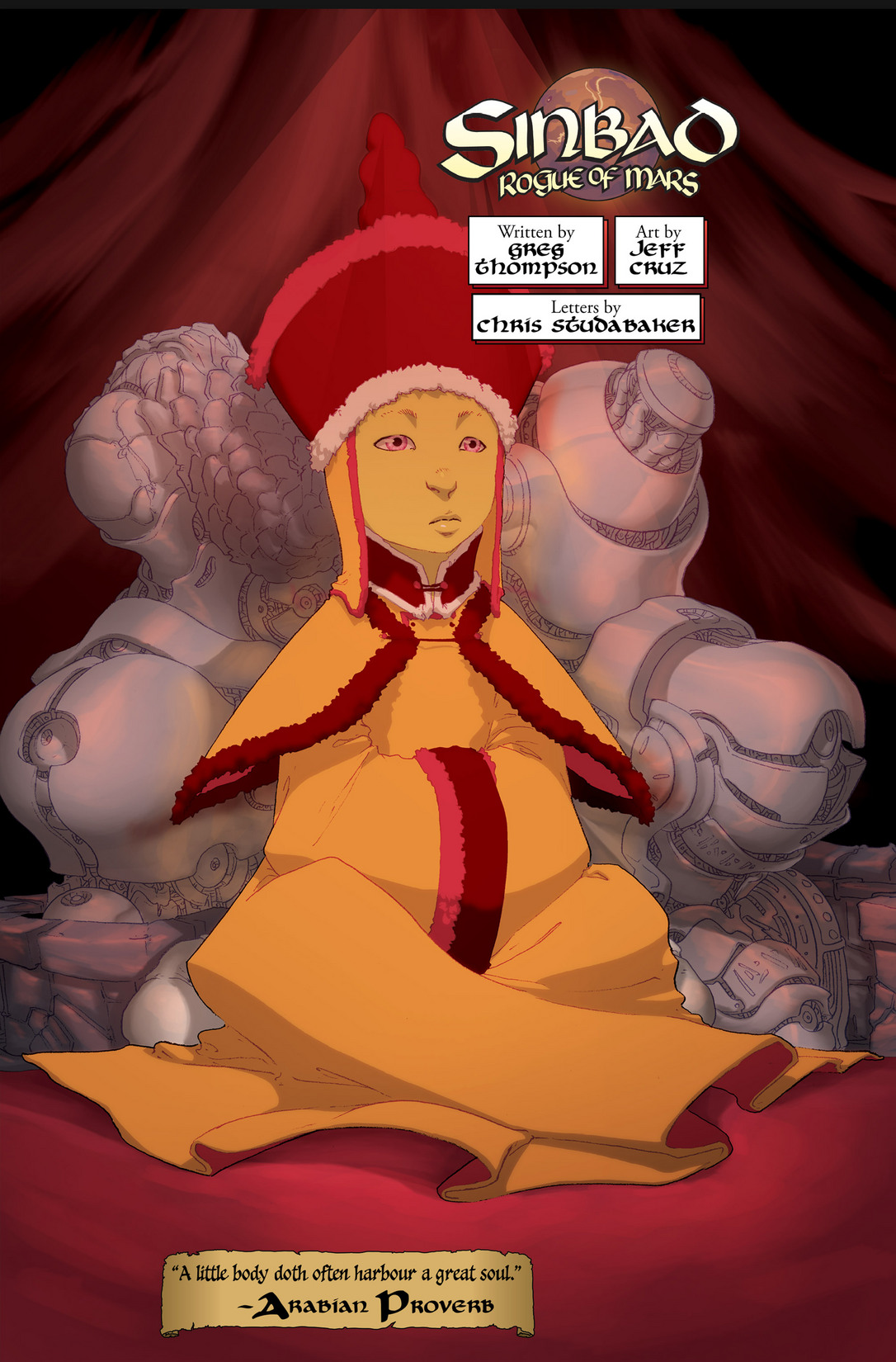 Read online Sinbad: Rogue of Mars comic -  Issue #0 - 4