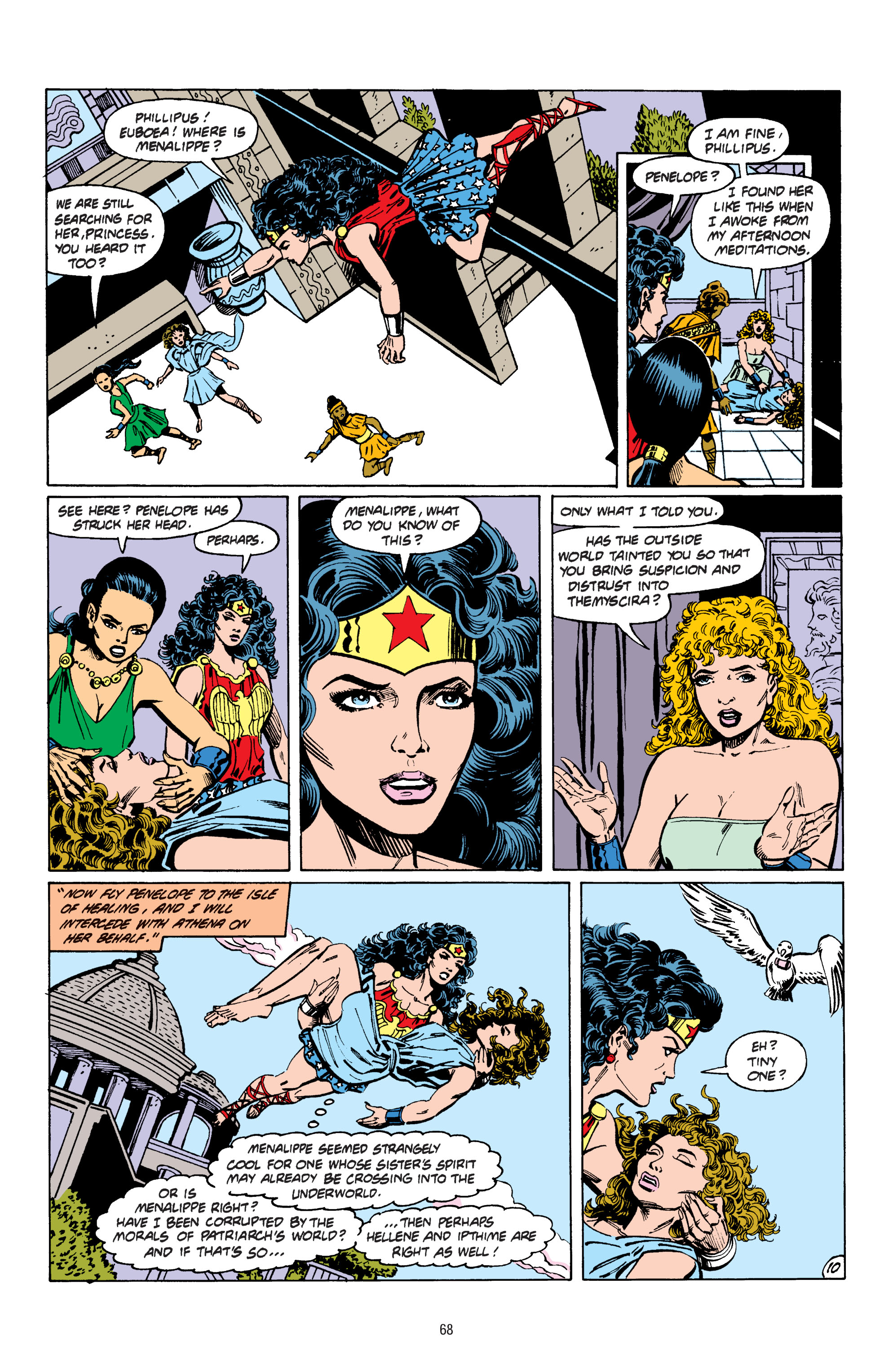 Read online Wonder Woman By George Pérez comic -  Issue # TPB 4 (Part 1) - 68