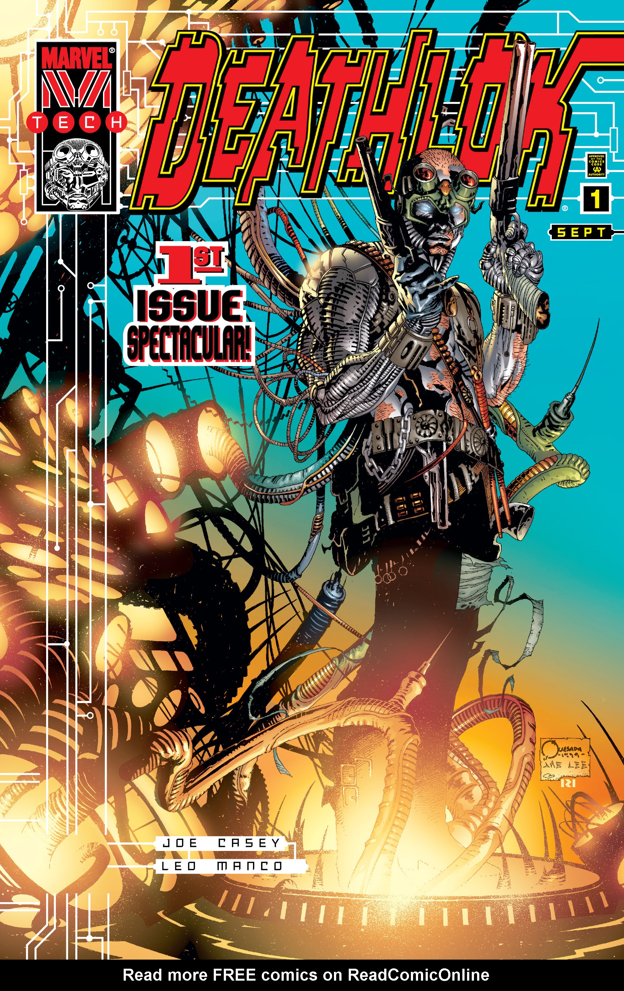 Read online Deathlok (1999) comic -  Issue #1 - 1