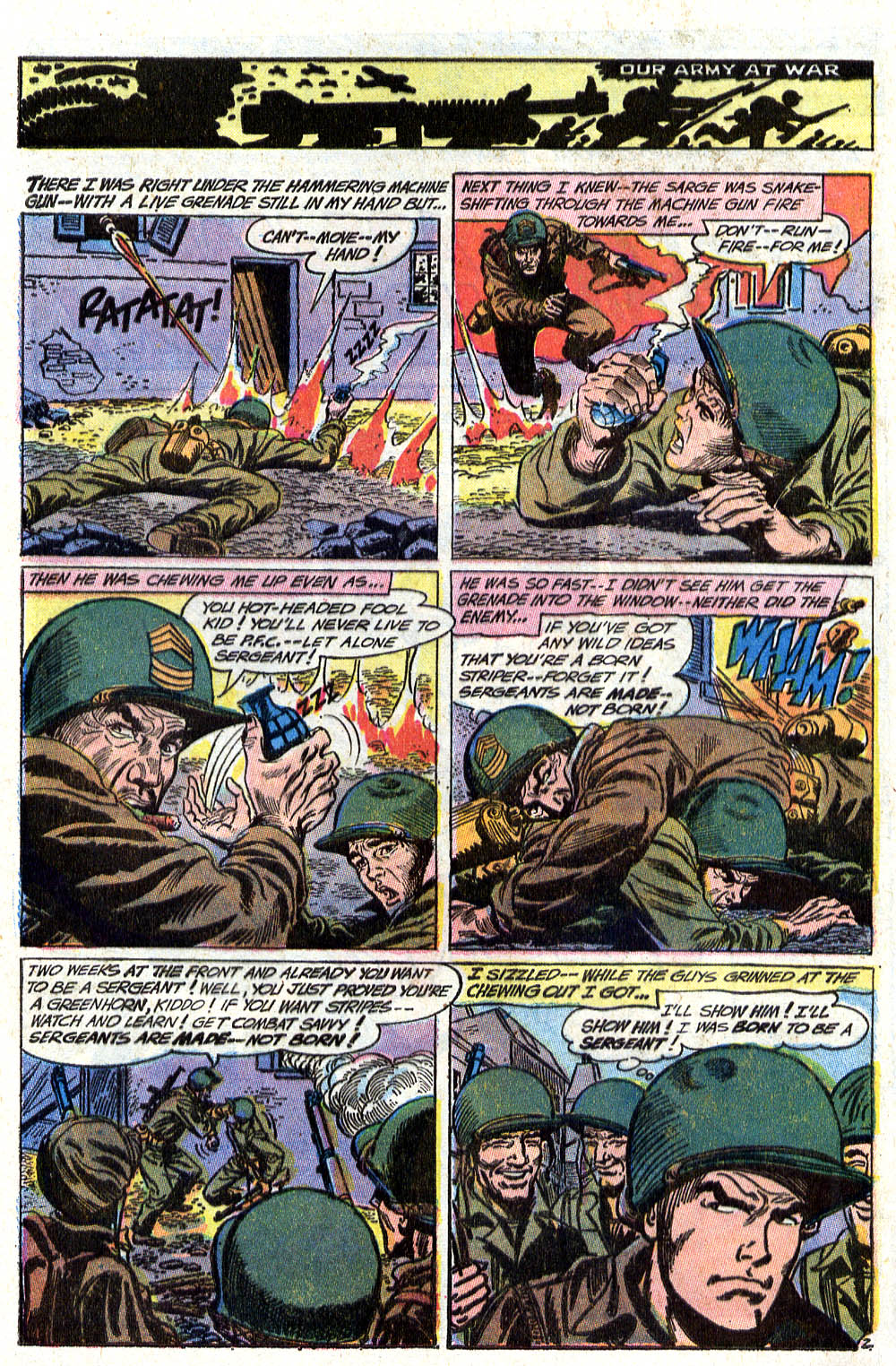 Read online Our Army at War (1952) comic -  Issue #239 - 36