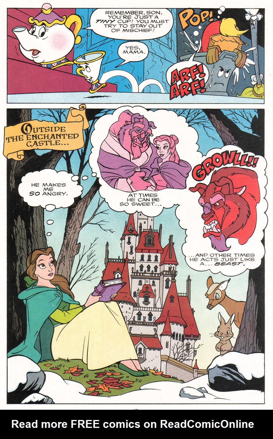 Read online Disney's Beauty and the Beast comic -  Issue #5 - 15