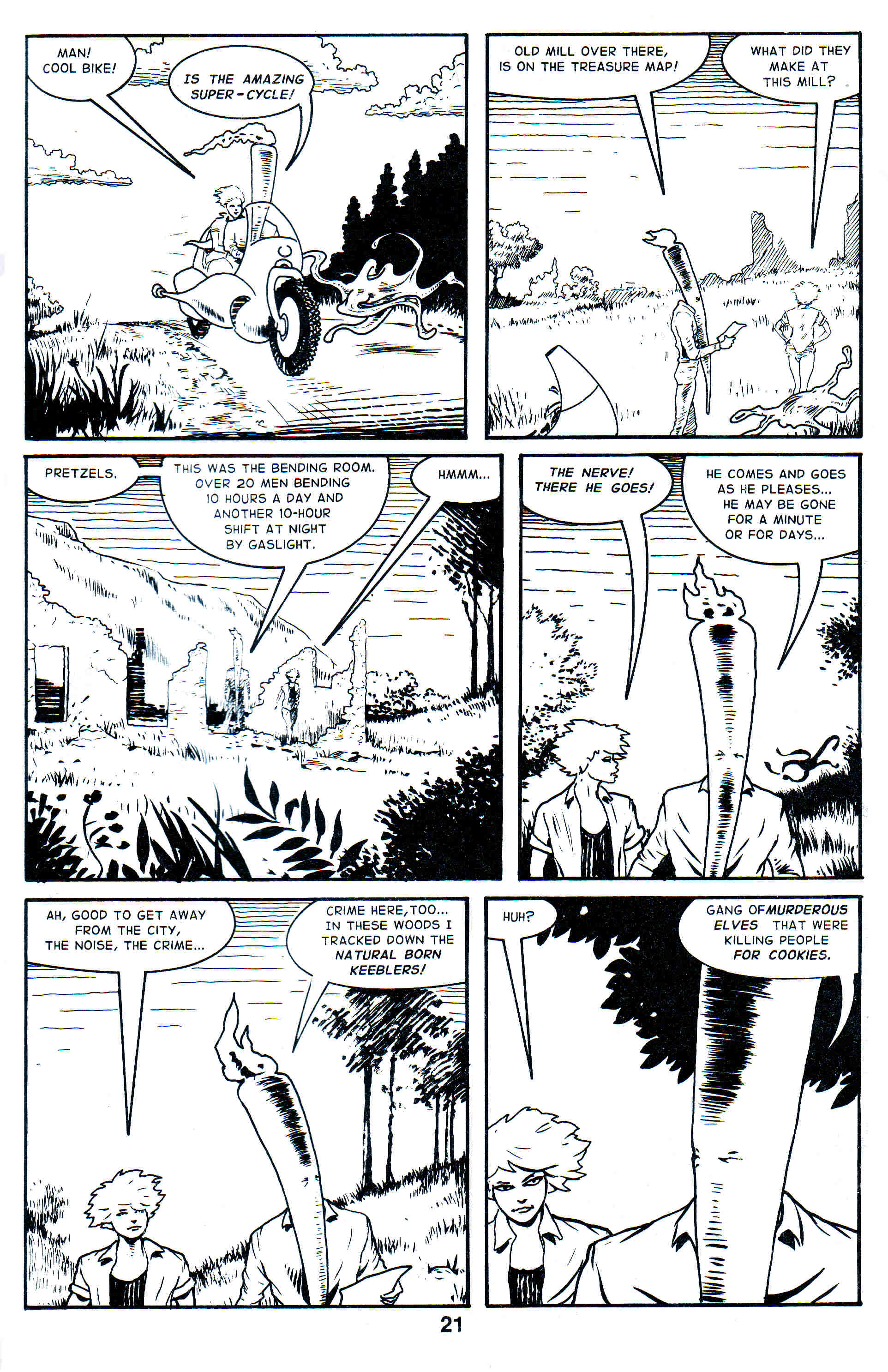Read online Flaming Carrot Comics (1988) comic -  Issue # _Annual 1 - 23