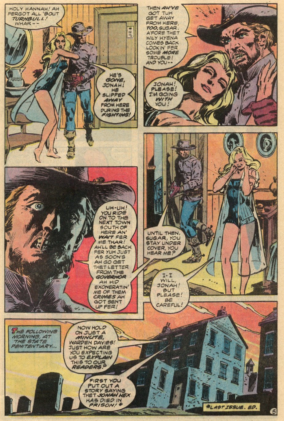 Read online Jonah Hex (1977) comic -  Issue #78 - 6