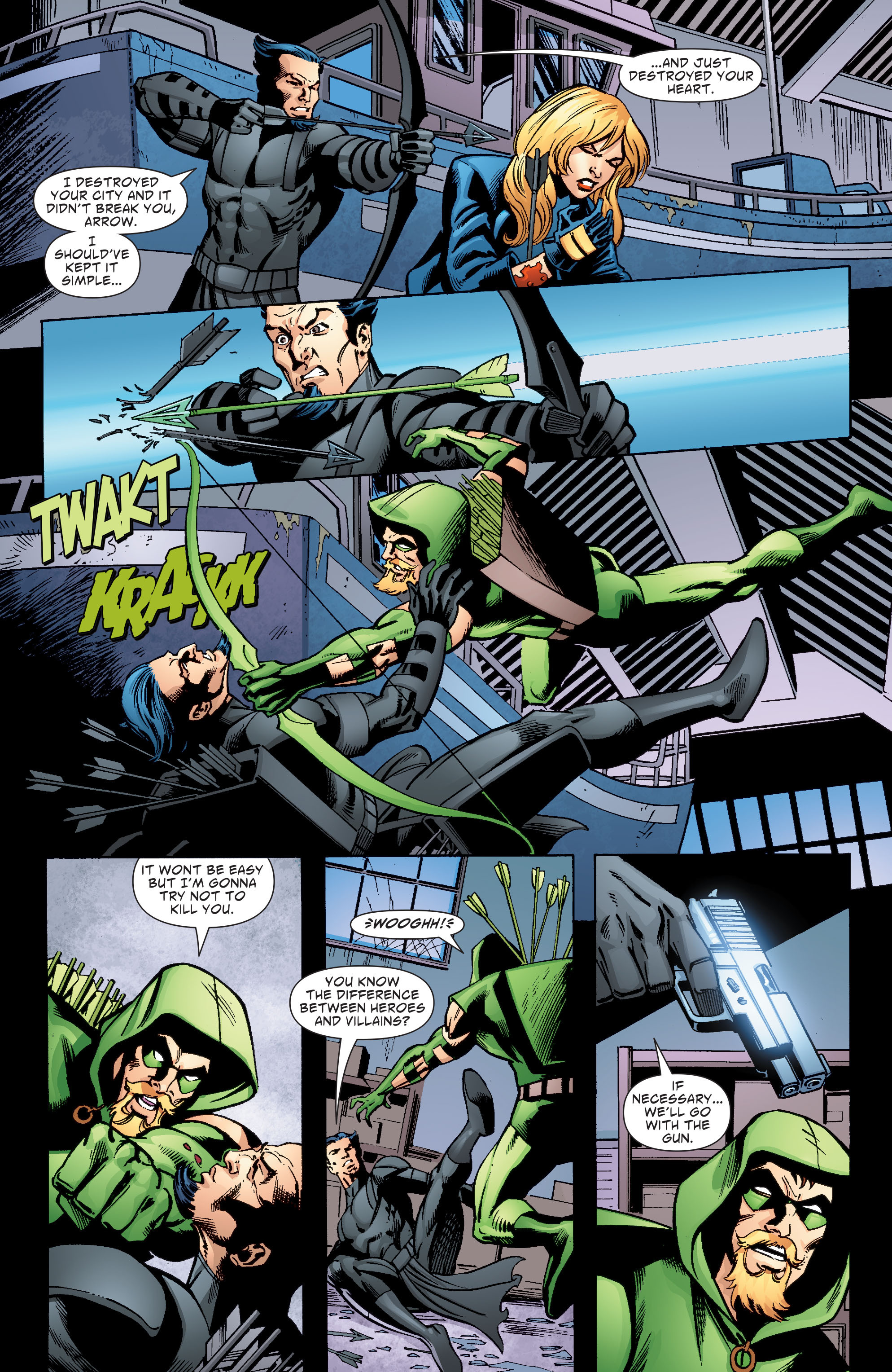 Read online Green Arrow/Black Canary comic -  Issue #16 - 17