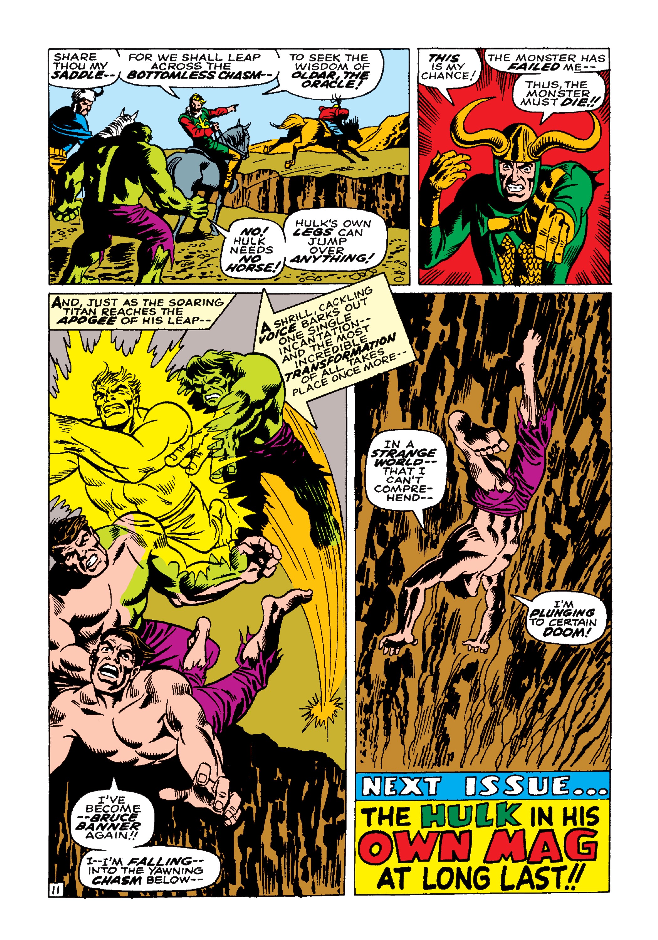 Read online Marvel Masterworks: The Incredible Hulk comic -  Issue # TPB 3 (Part 3) - 62