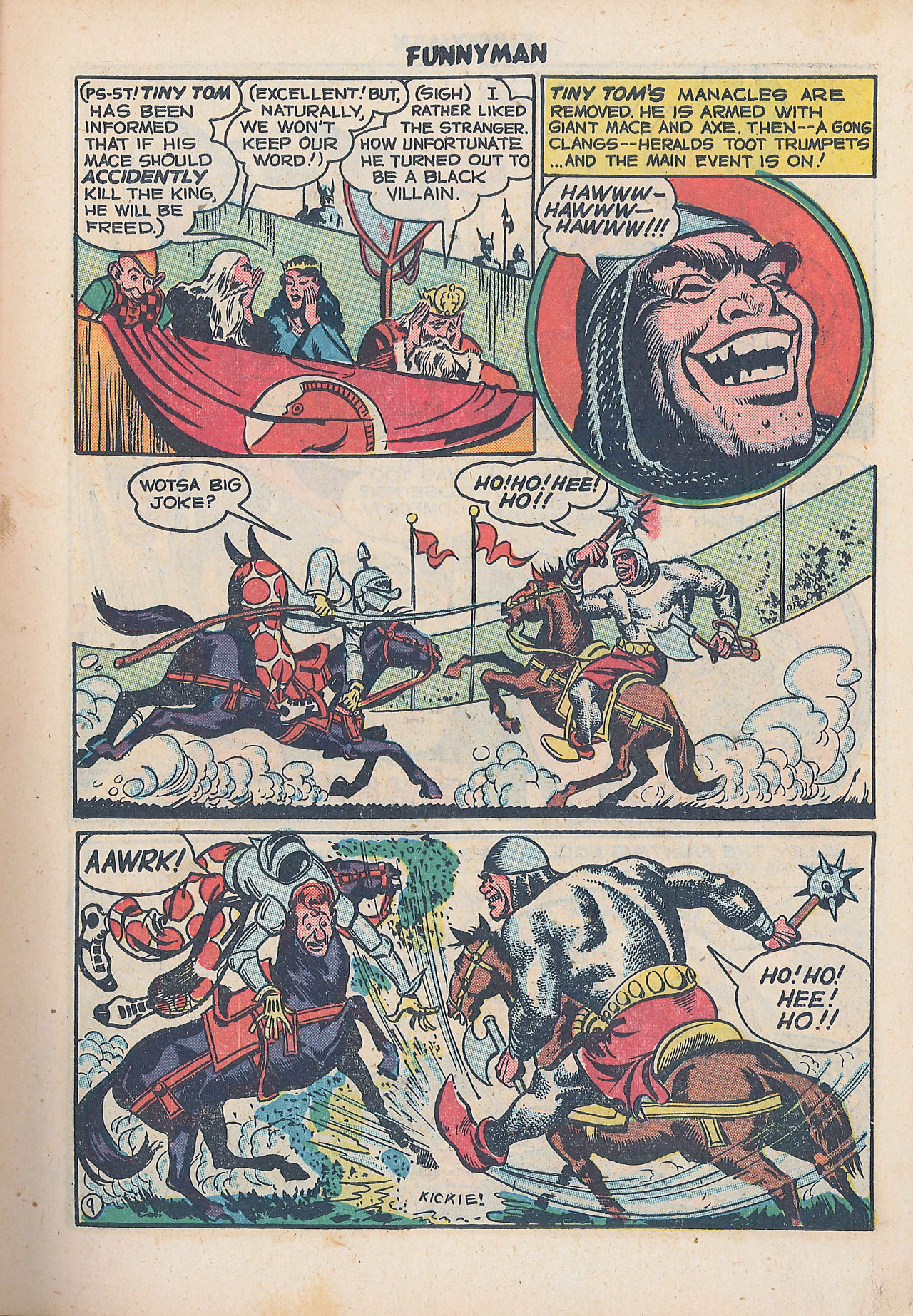 Read online Funnyman comic -  Issue #4 - 11