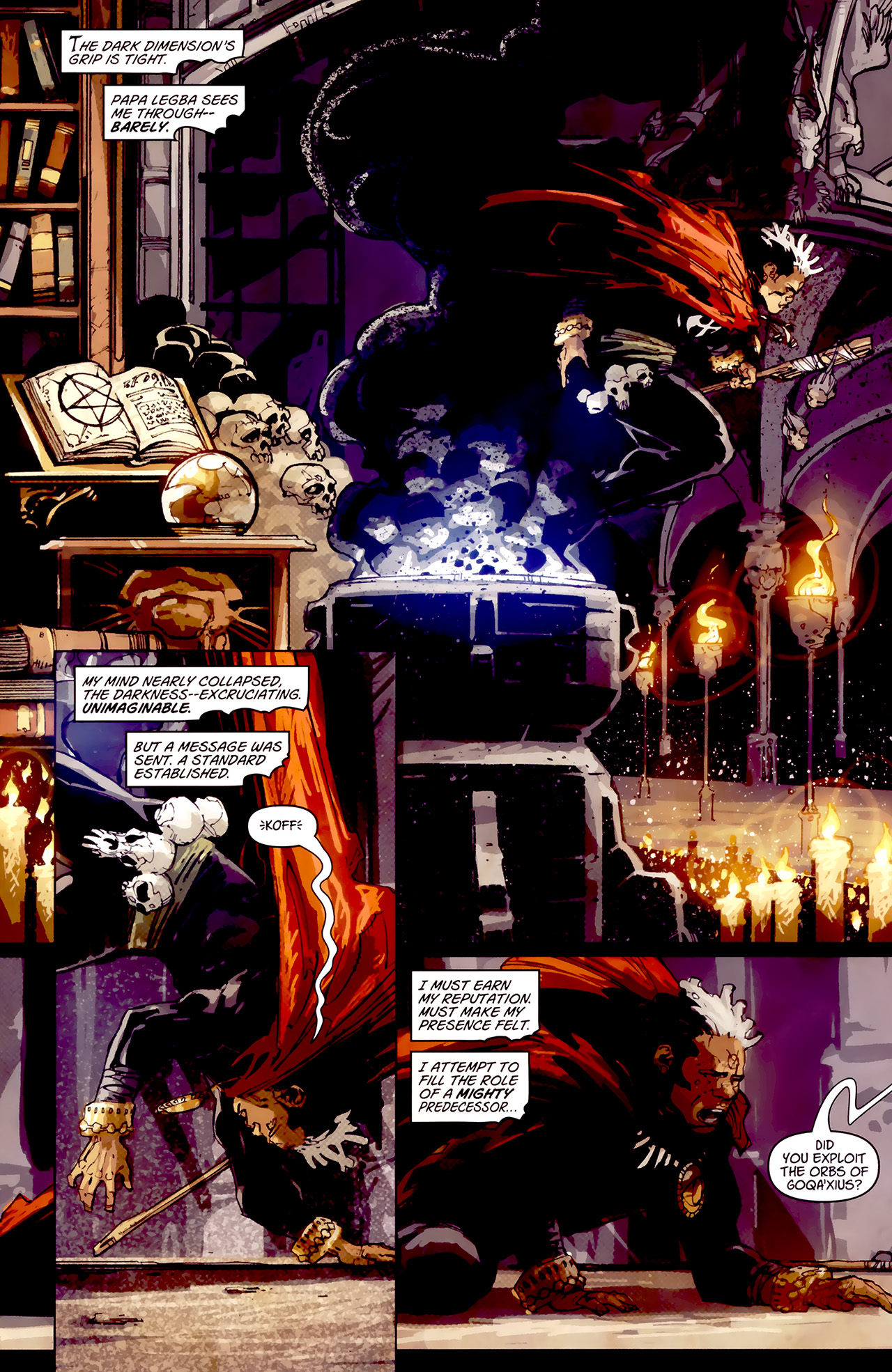 Read online Doctor Voodoo: Avenger of the Supernatural comic -  Issue #1 - 9