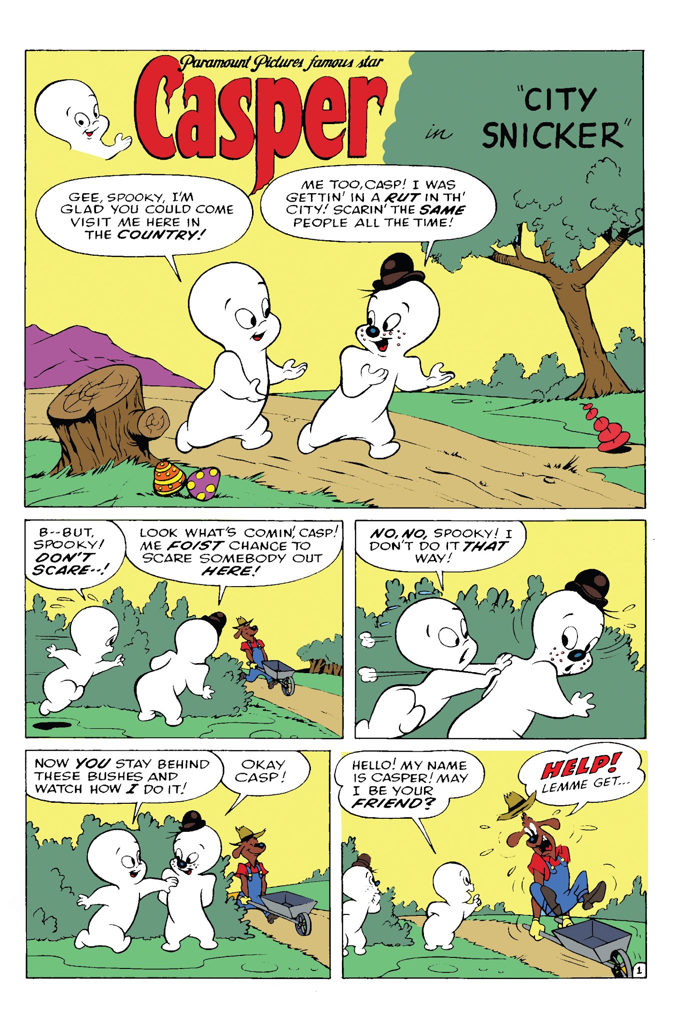 Read online Casper's Capers comic -  Issue #1 - 14