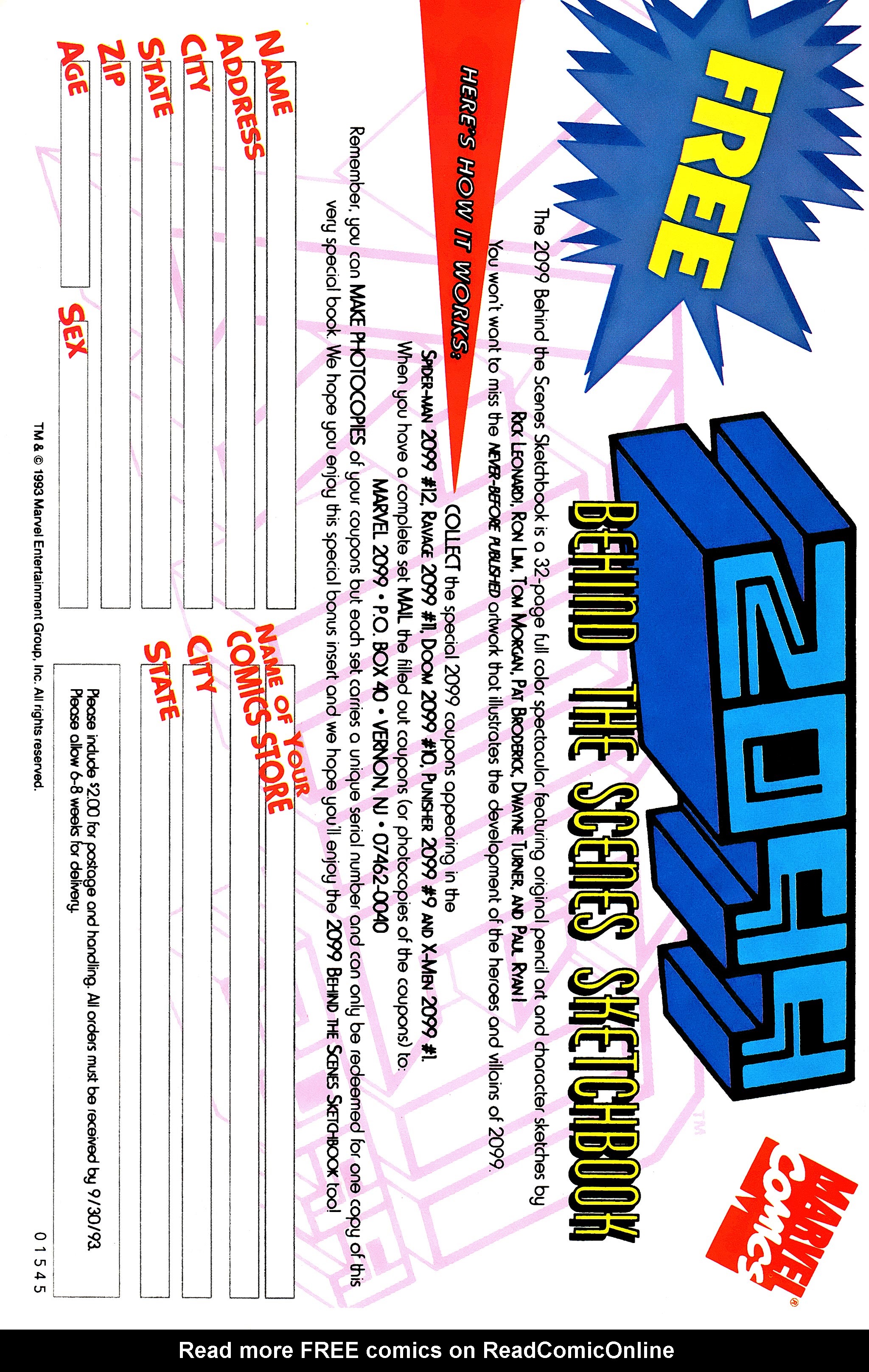 Read online X-Men 2099 comic -  Issue #1 - 33