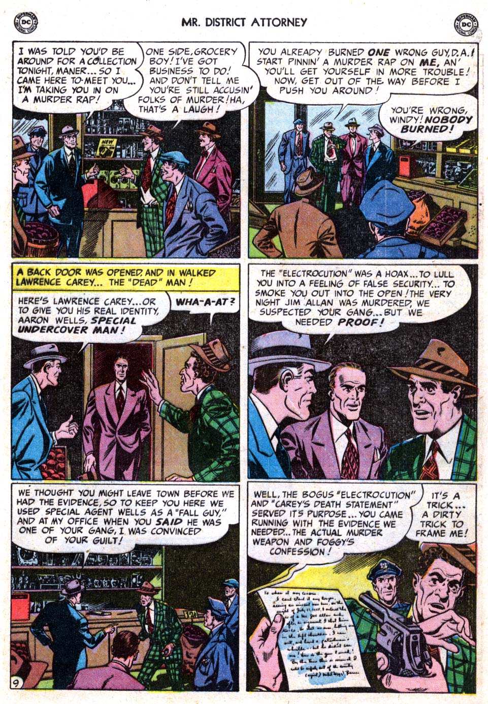 Read online Mr. District Attorney comic -  Issue #14 - 11