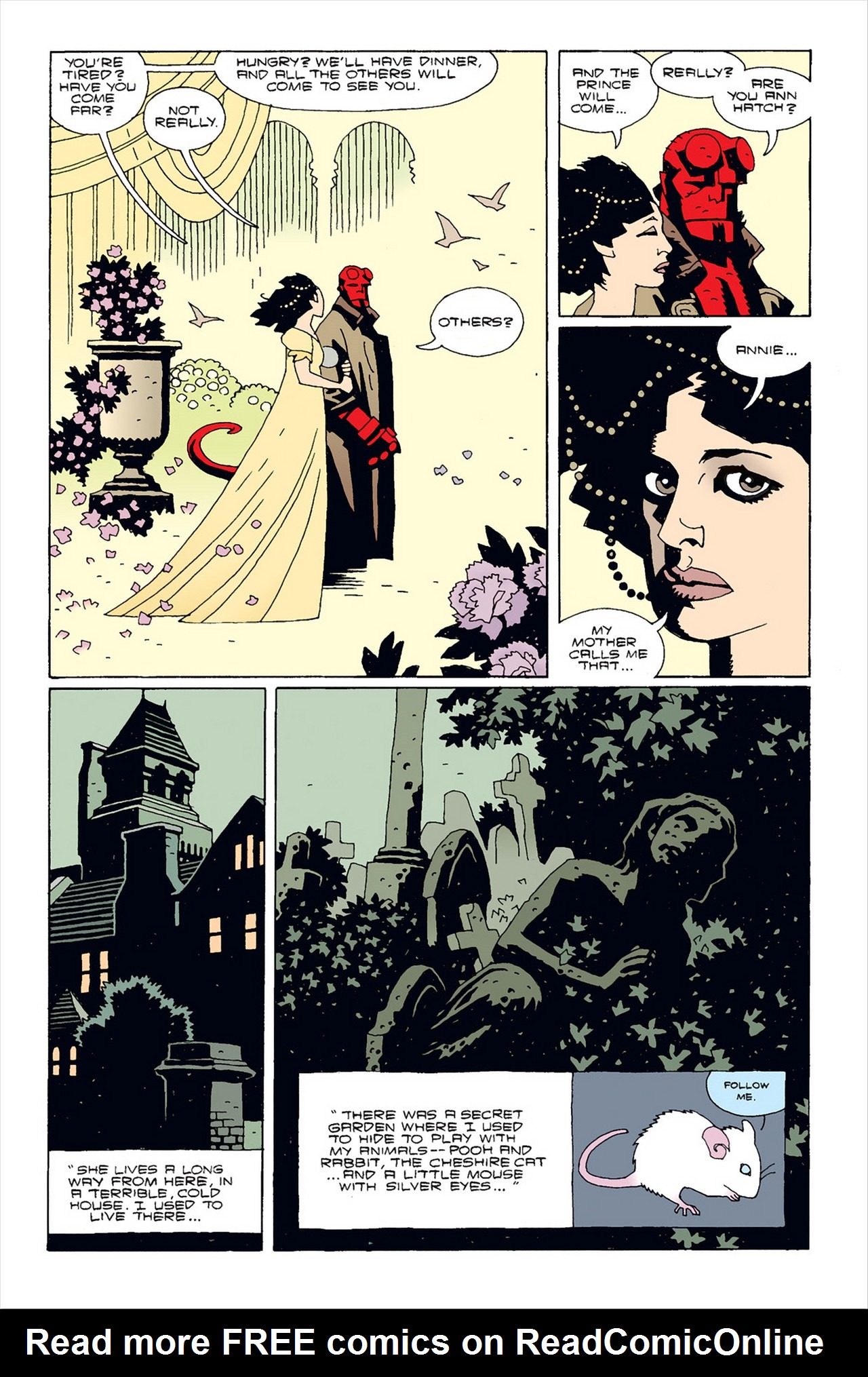 Read online Hellboy Christmas Underground comic -  Issue # Full - 9