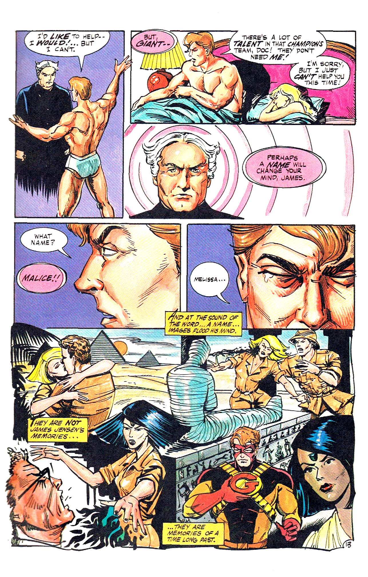 Read online Champions (1986) comic -  Issue #1 - 15