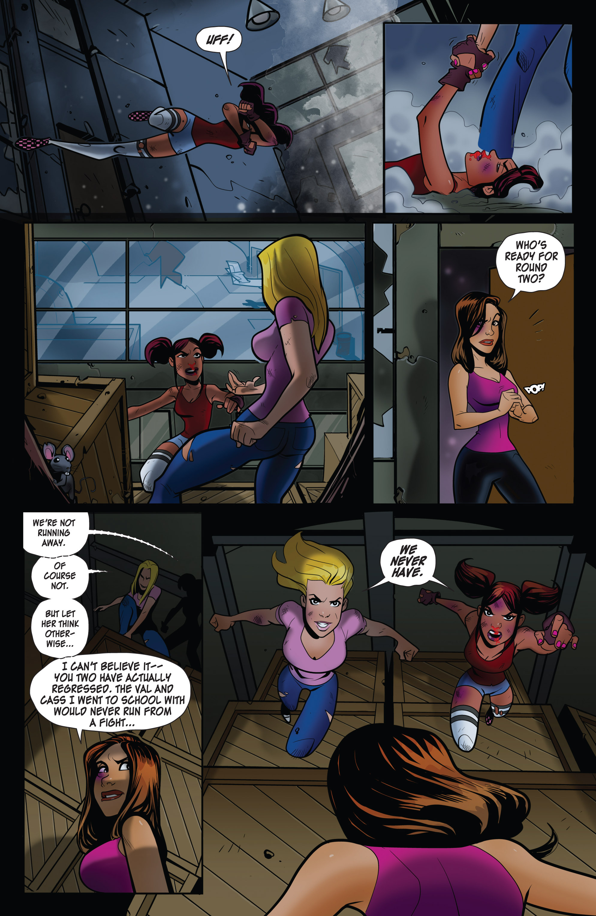 Read online Freelancers comic -  Issue #3 - 10