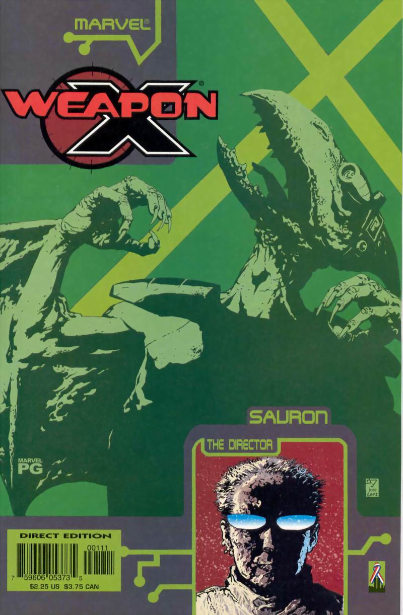 Read online Weapon X: The Draft comic -  Issue # Issue Sauron - 1