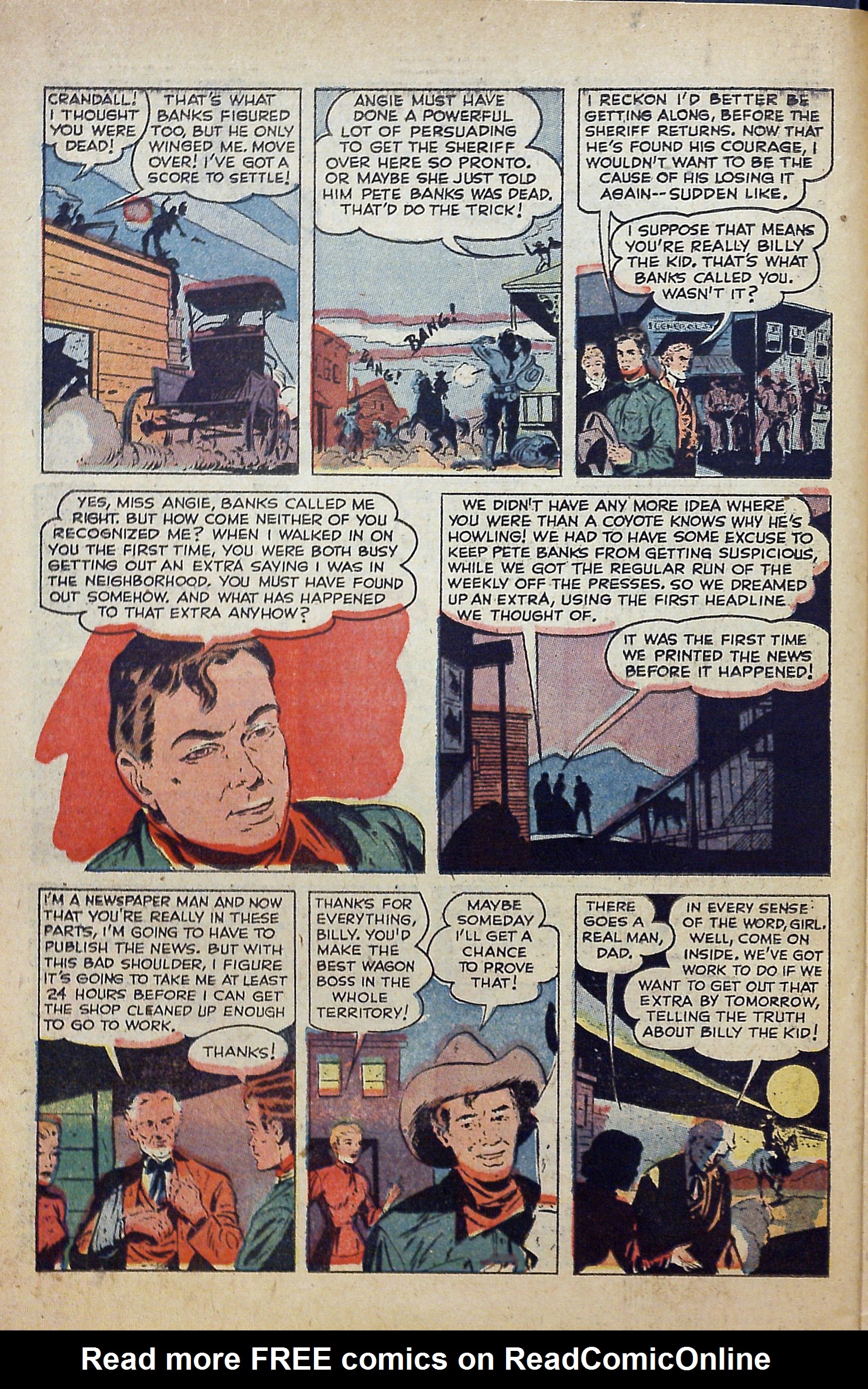 Read online Billy the Kid Adventure Magazine comic -  Issue #9 - 26