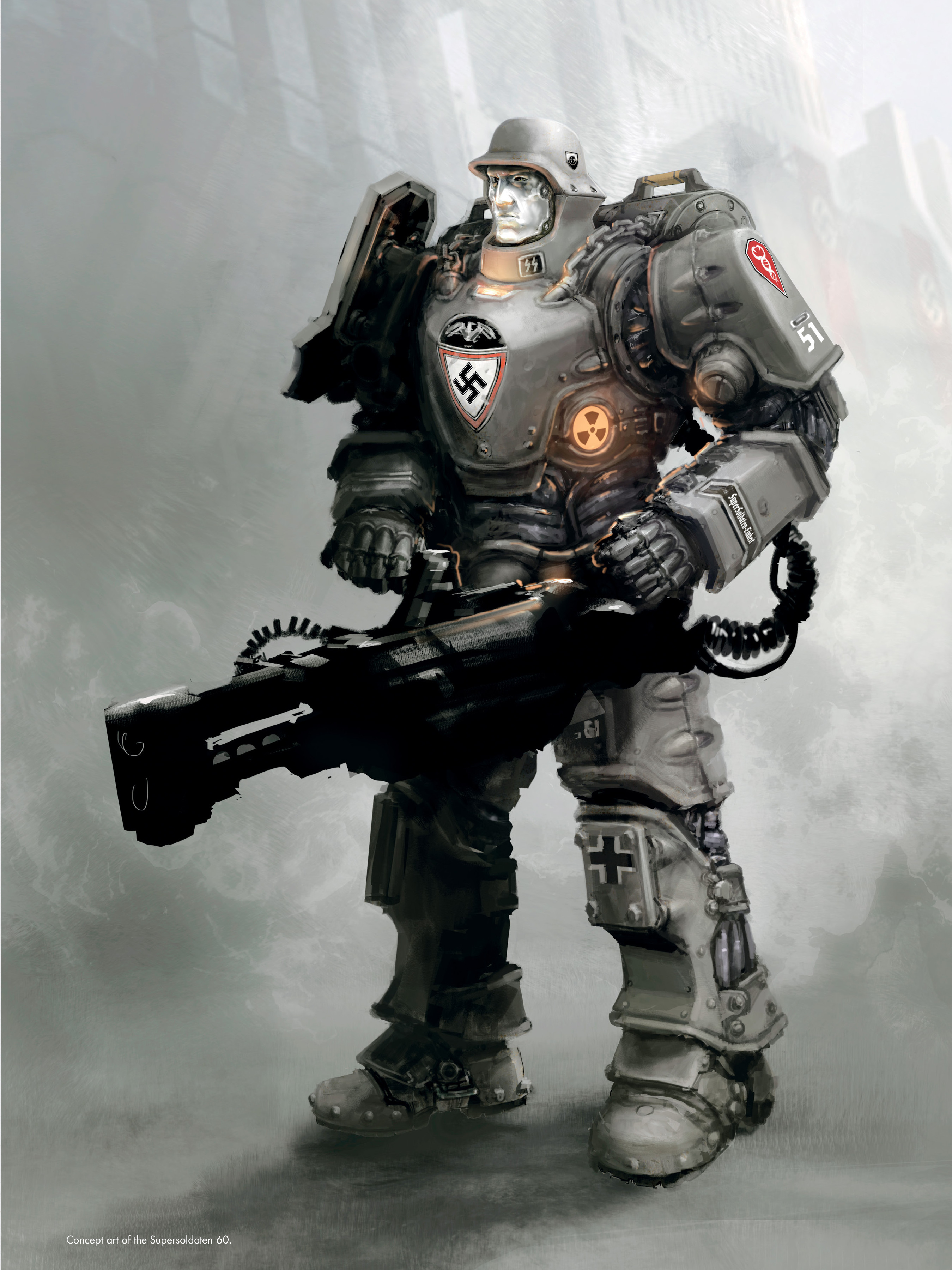Read online The Art of Wolfenstein: The New Order comic -  Issue # TPB (Part 2) - 36