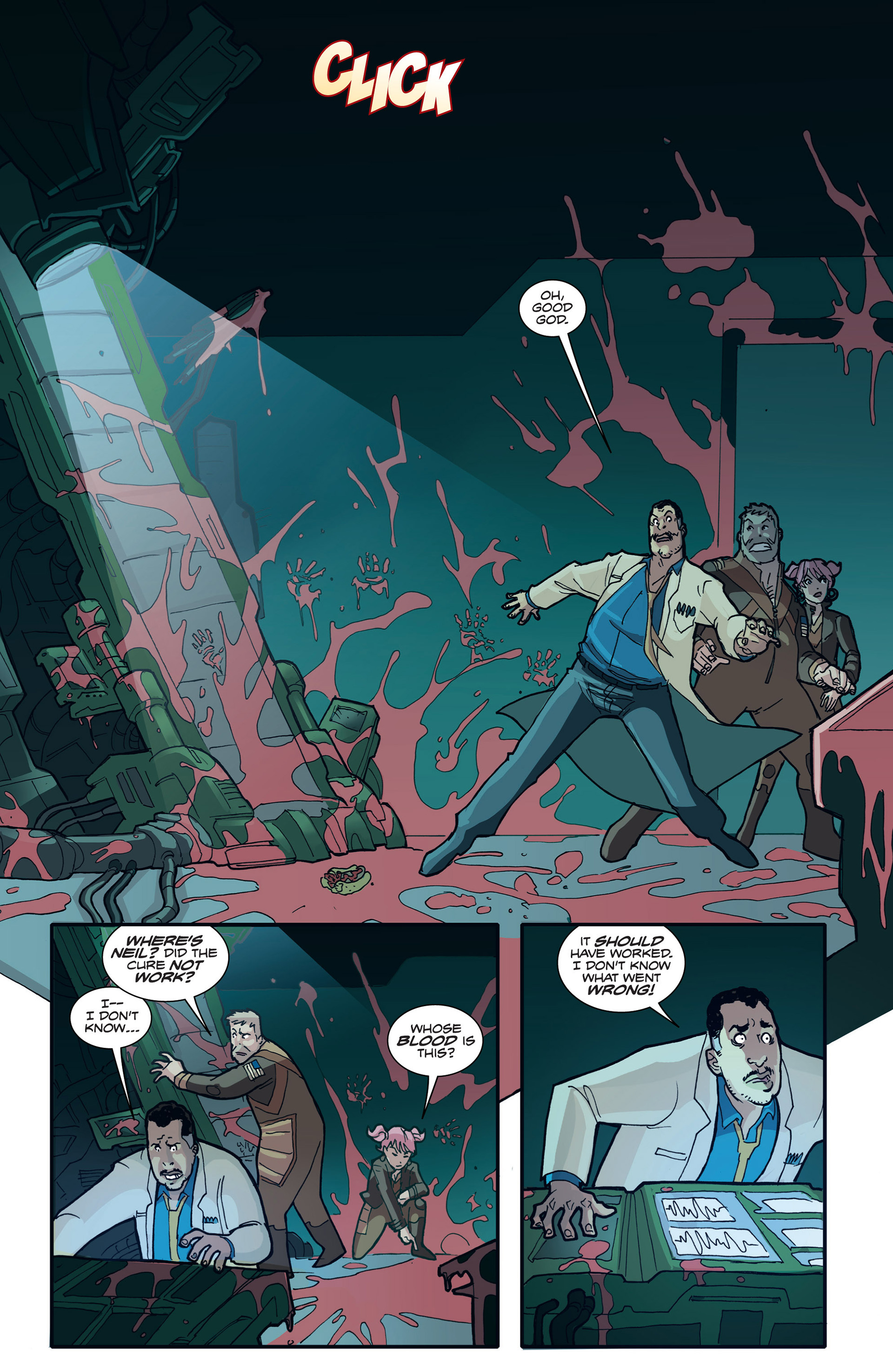 Read online Fanboys vs. Zombies comic -  Issue #14 - 23