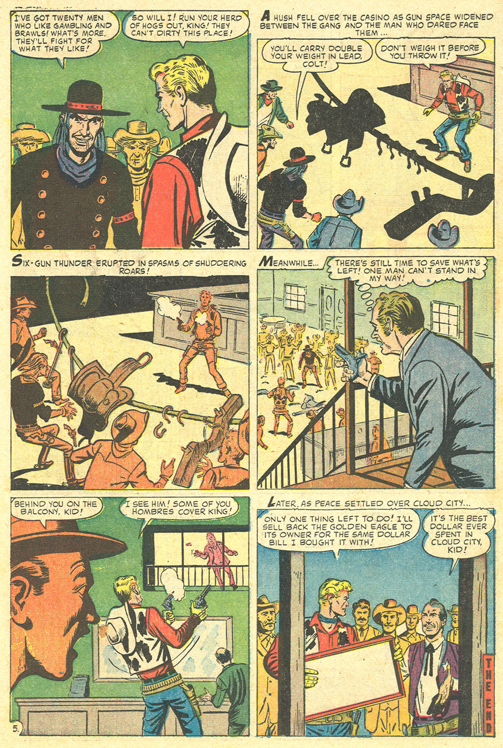 Read online Kid Colt Outlaw comic -  Issue #65 - 14