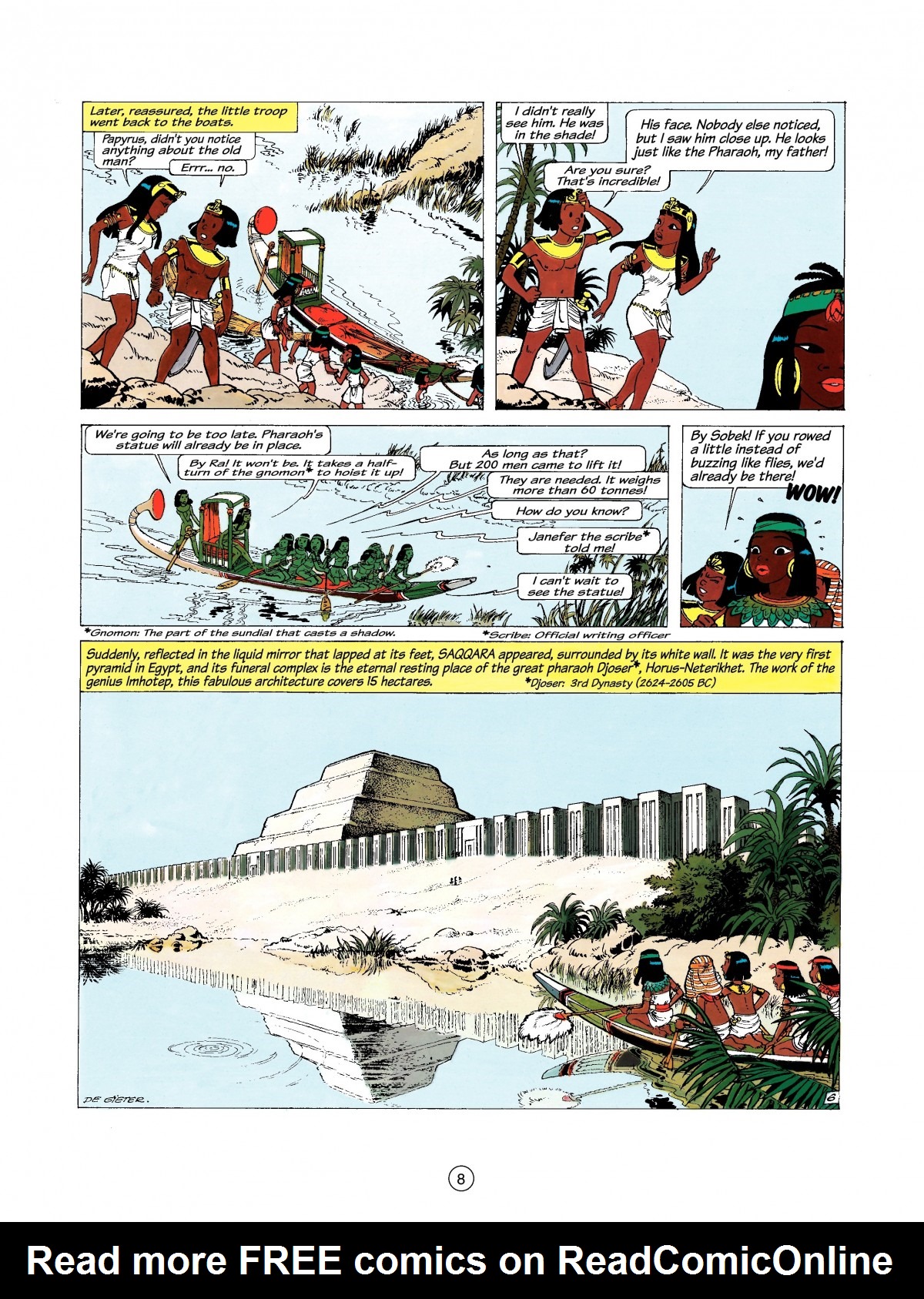 Read online Papyrus comic -  Issue #2 - 8