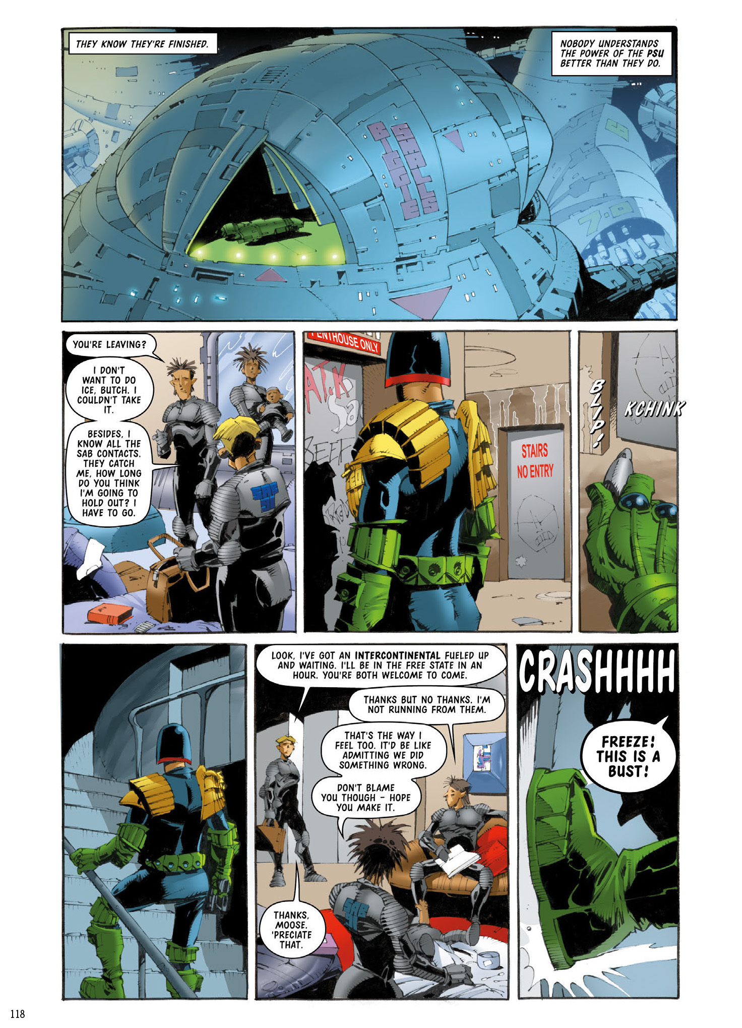 Read online Judge Dredd: The Complete Case Files comic -  Issue # TPB 32 (Part 2) - 21