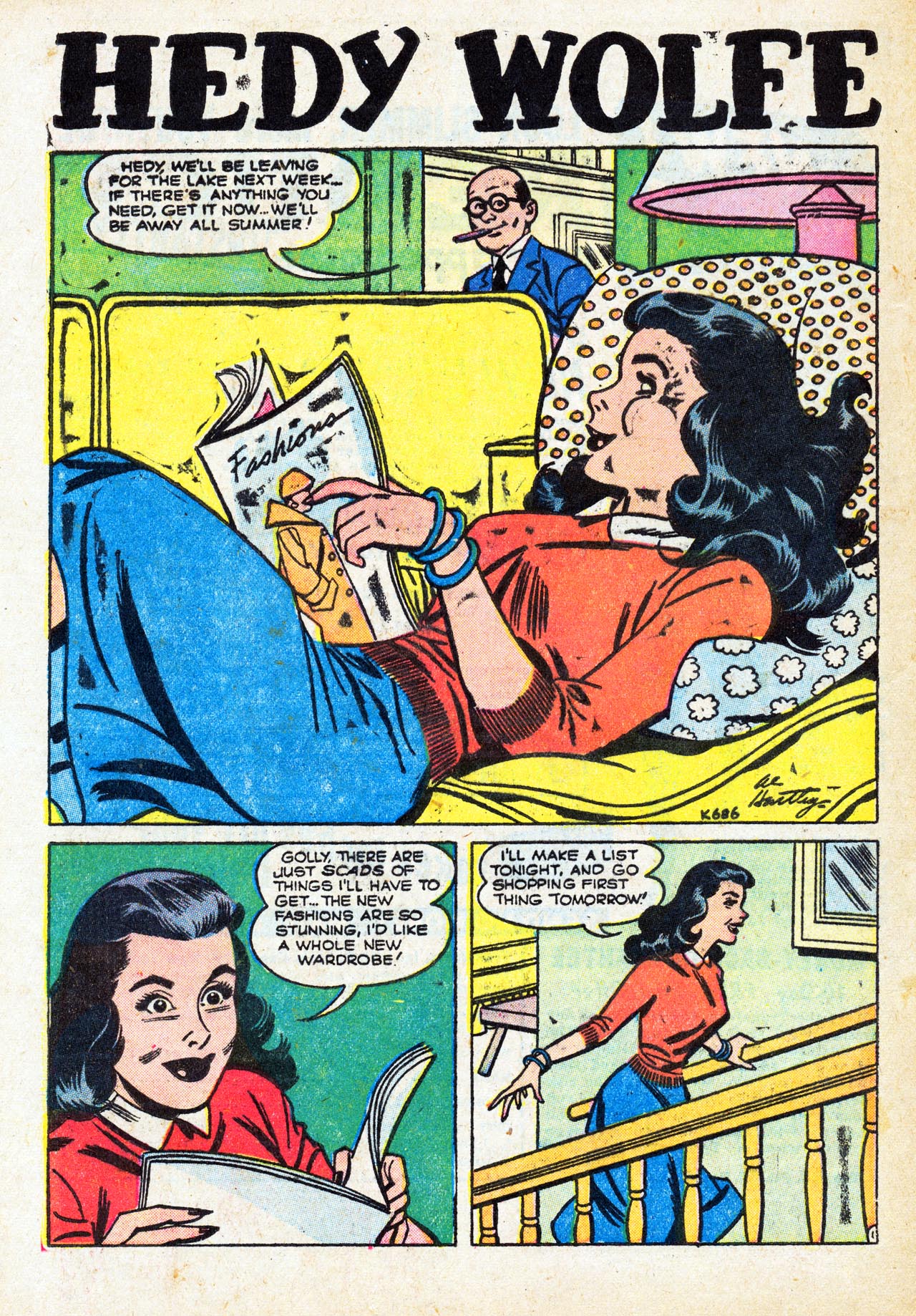 Read online Patsy Walker comic -  Issue #67 - 16