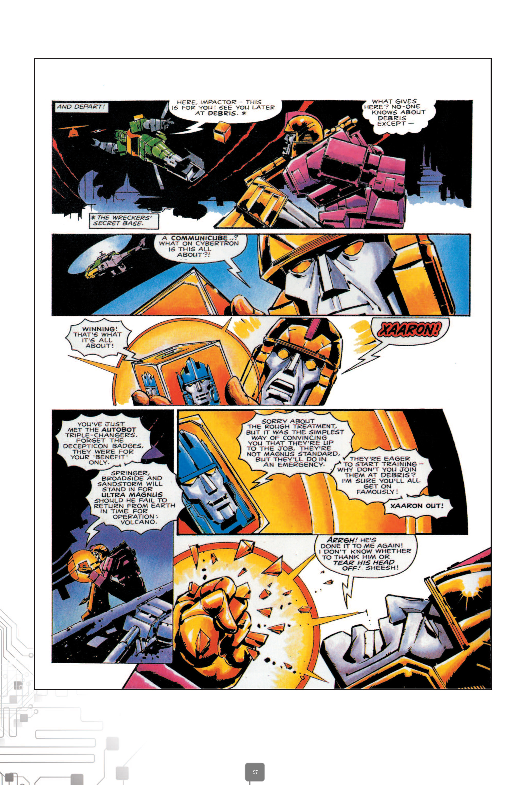 Read online The Transformers Classics UK comic -  Issue # TPB 3 - 98