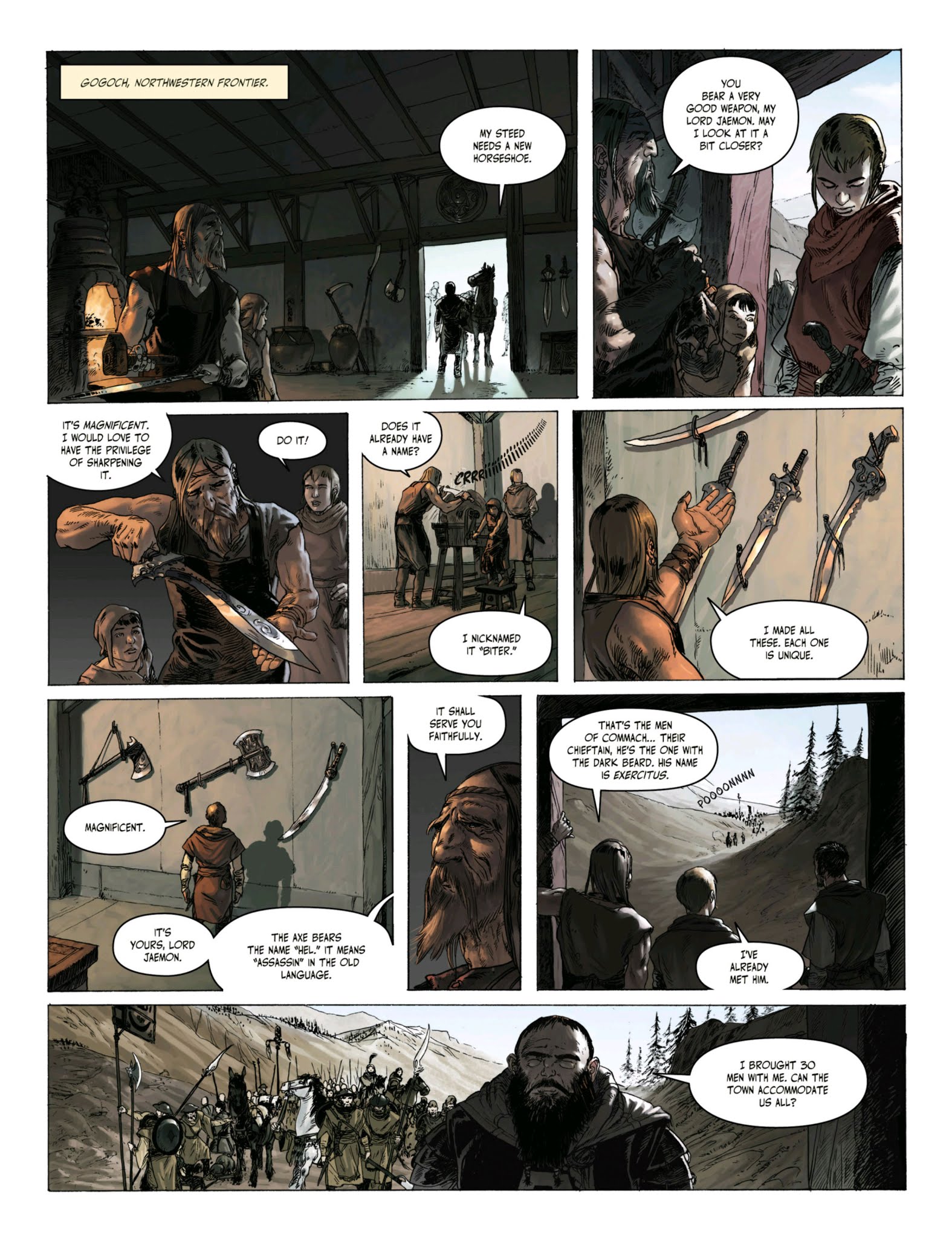 Read online Throne of Ice comic -  Issue #3 - 20