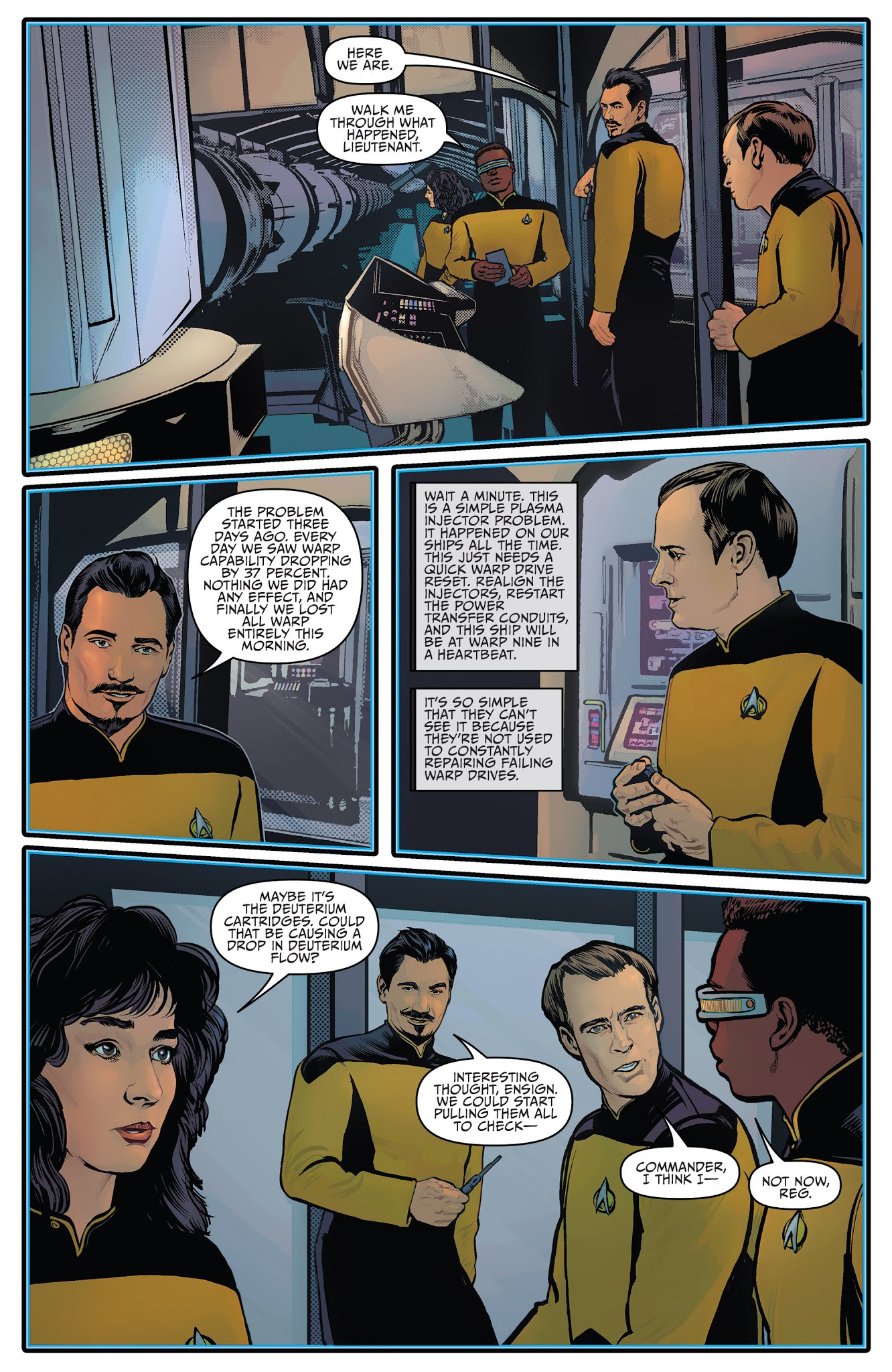 Read online Star Trek: The Next Generation: Terra Incognita comic -  Issue #1 - 17