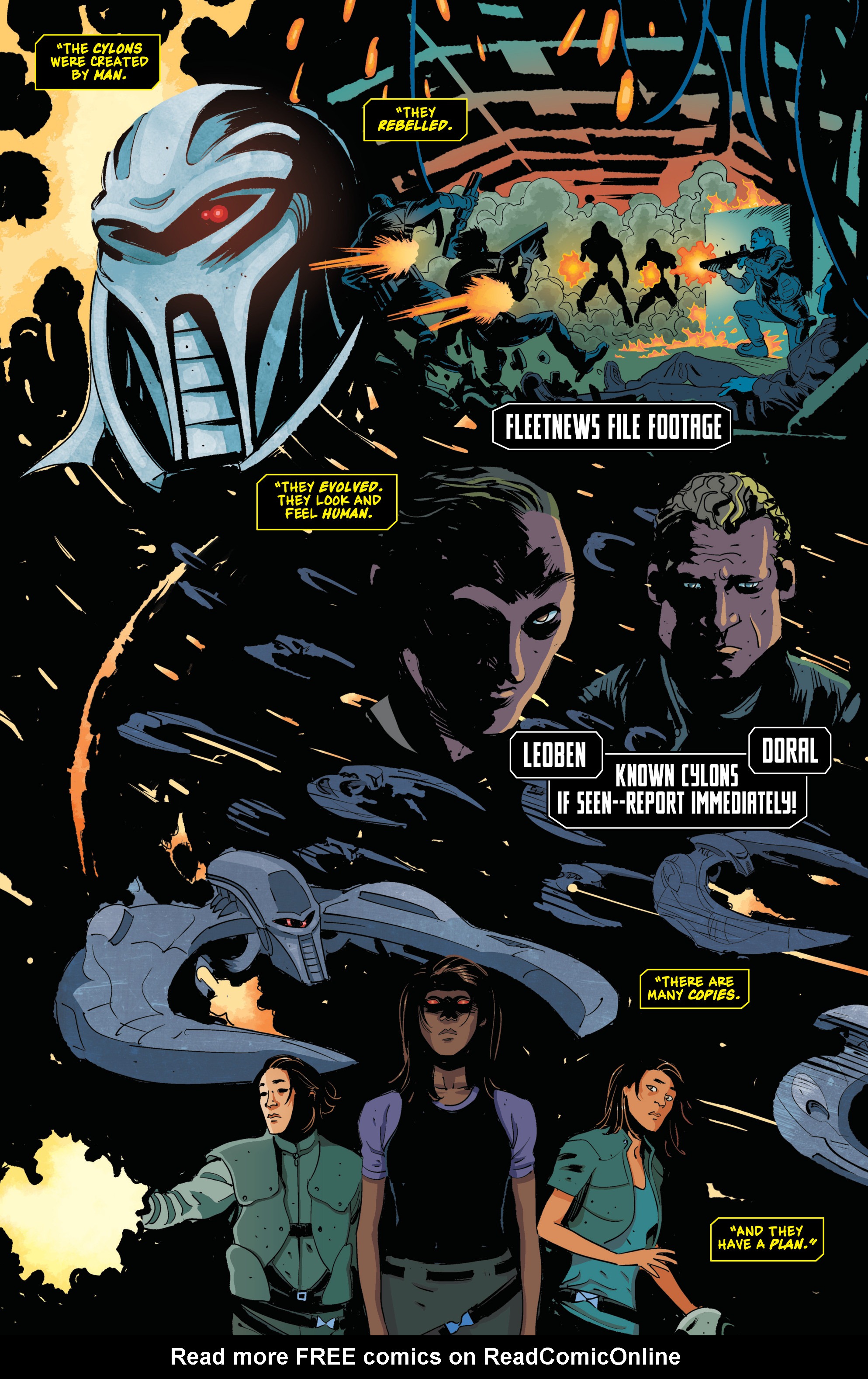 Read online Battlestar Galactica: Gods and Monsters comic -  Issue #1 - 5