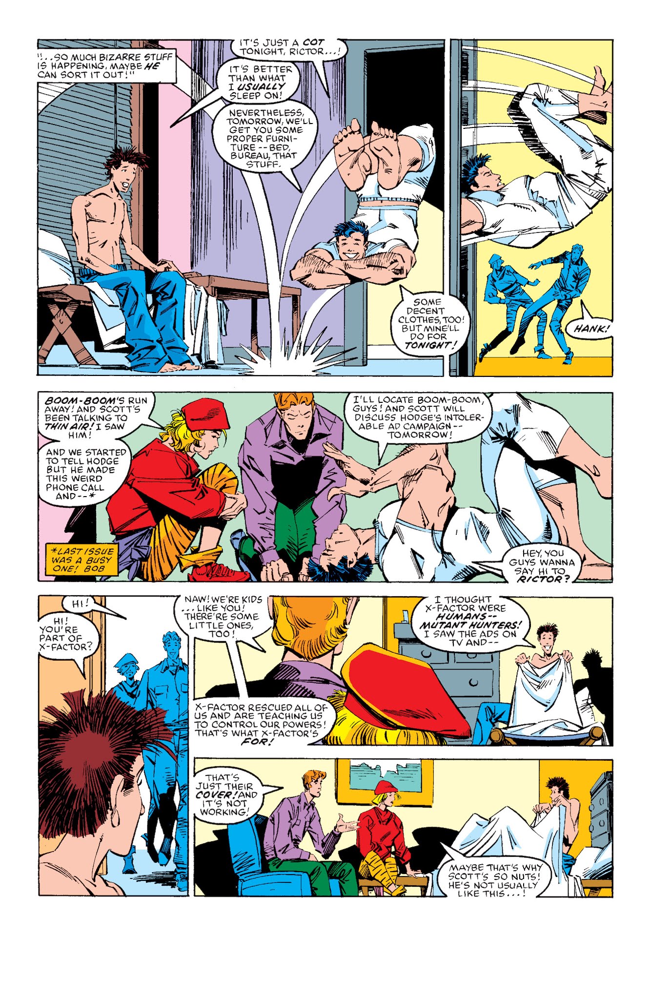 Read online X-Men: Fall of the Mutants comic -  Issue # TPB 2 (Part 1) - 8
