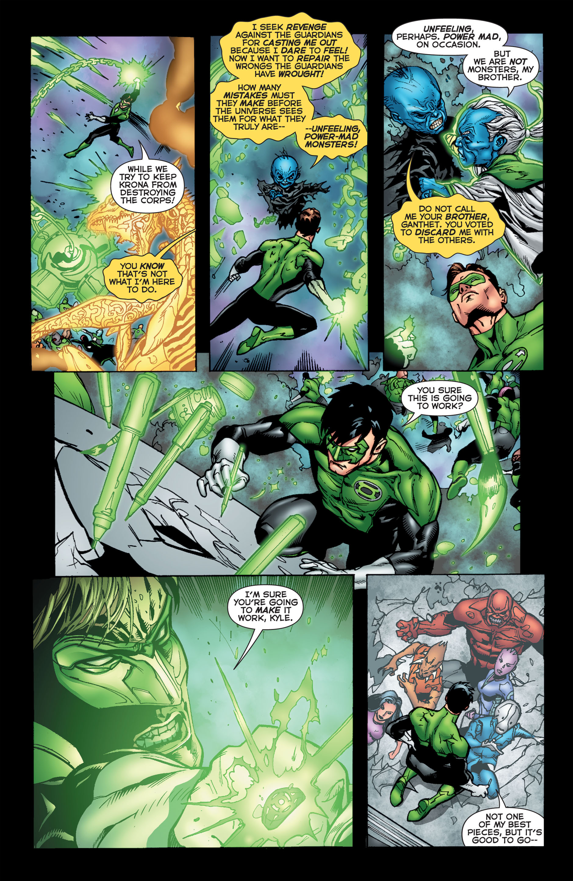 Read online Green Lantern: War of the Green Lanterns (2011) comic -  Issue # TPB - 220