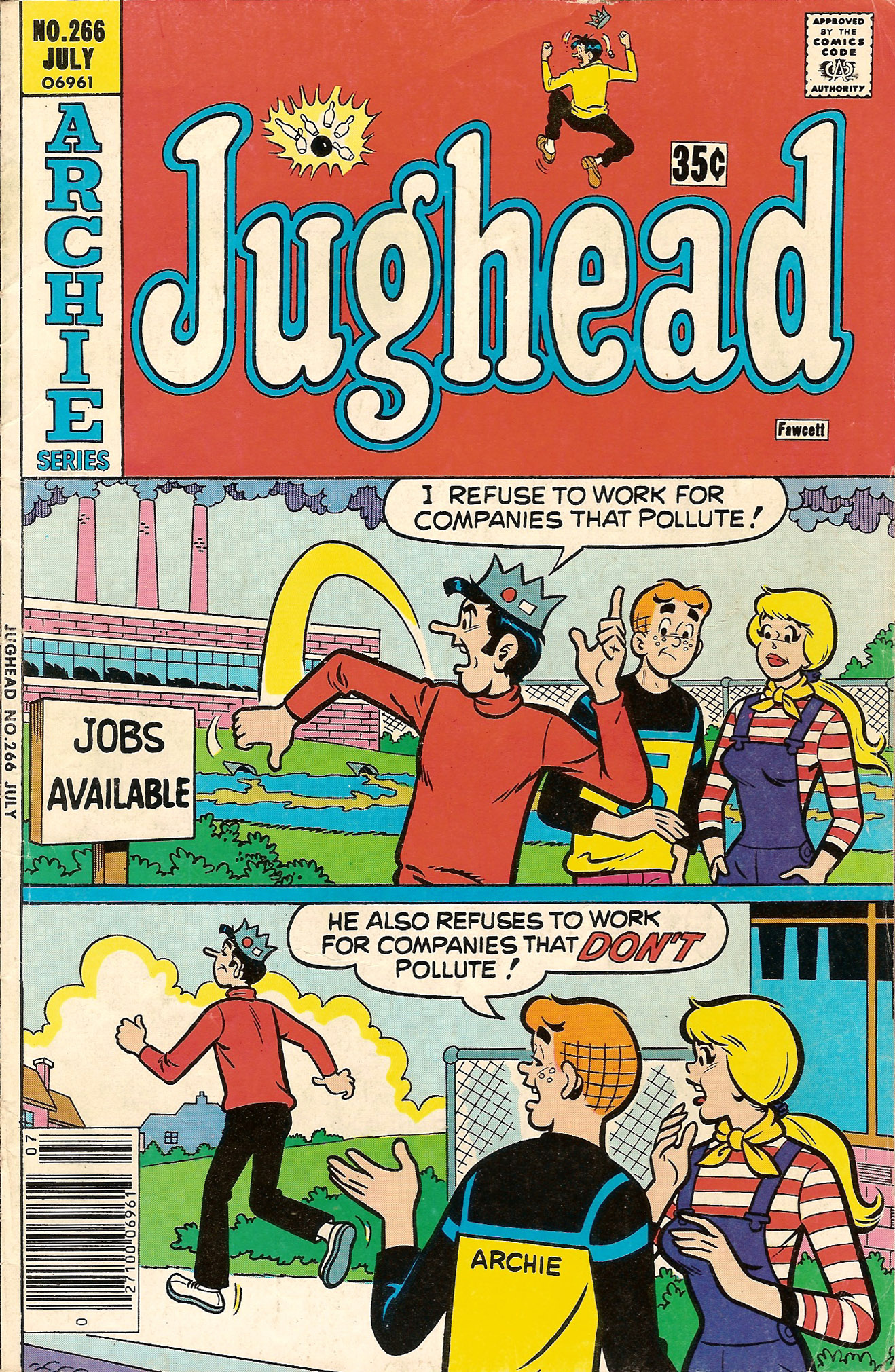 Read online Jughead (1965) comic -  Issue #266 - 1