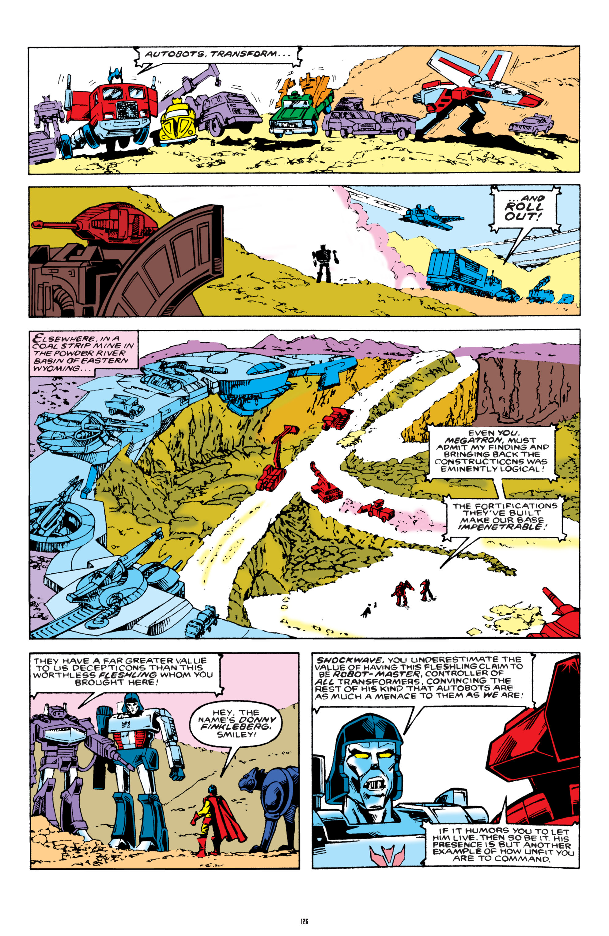 Read online The Transformers Classics comic -  Issue # TPB 2 - 126