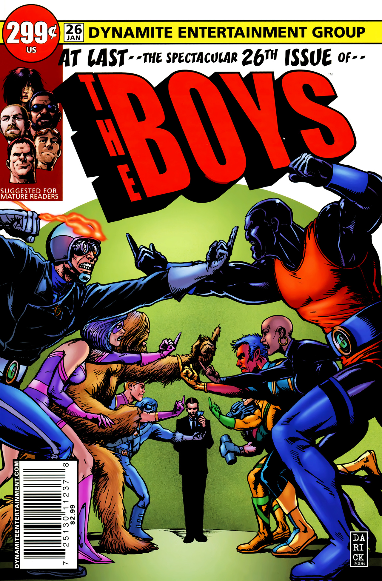 Read online The Boys comic -  Issue #26 - 1