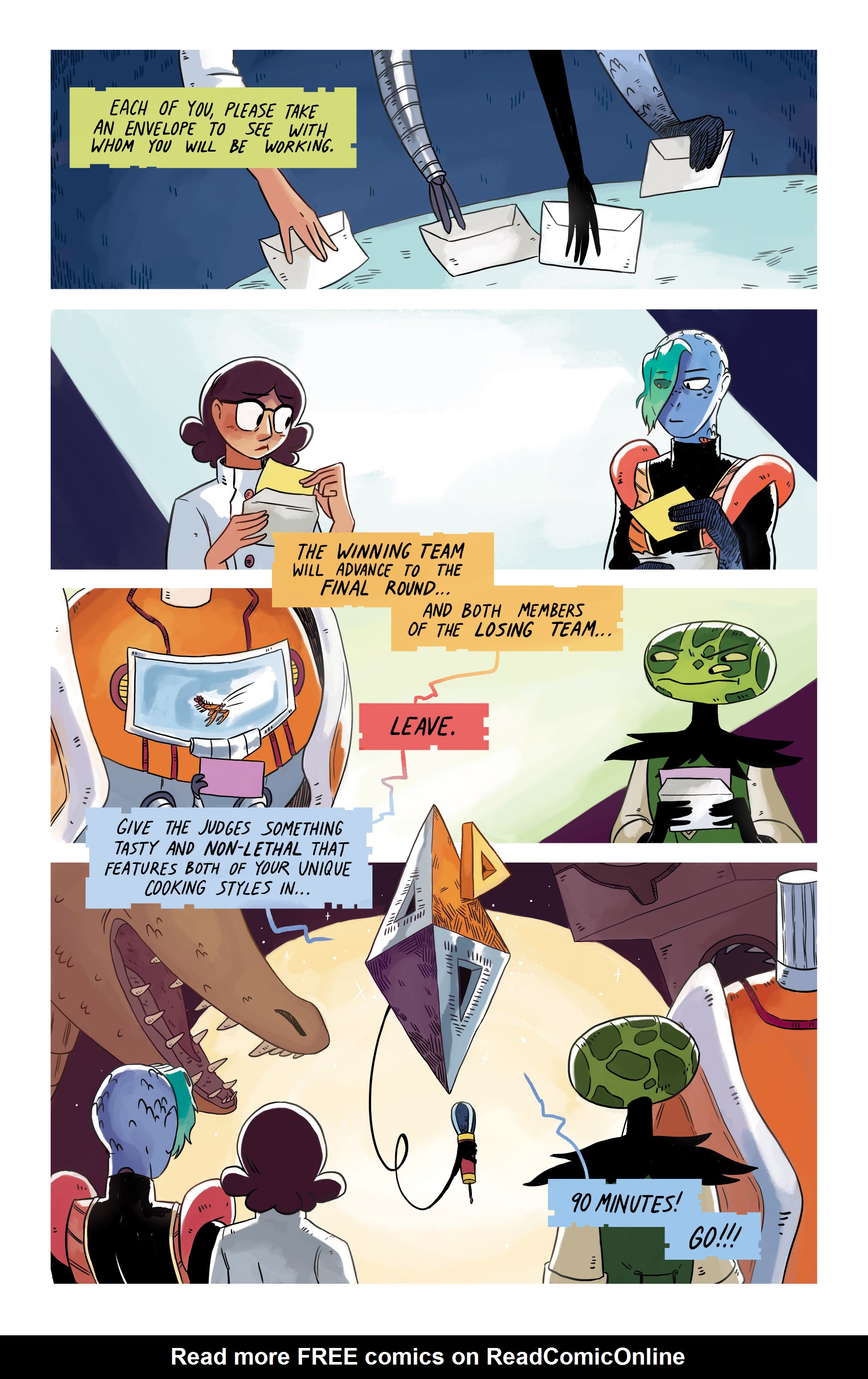 Read online Space Battle Lunchtime comic -  Issue #4 - 7