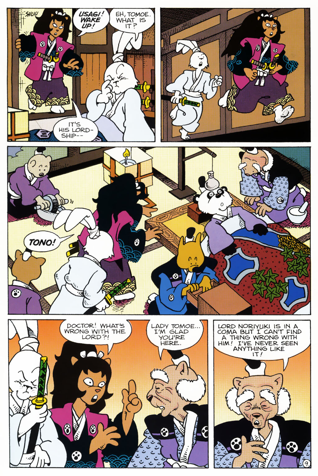 Read online Usagi Yojimbo Color Special comic -  Issue #2 - 10