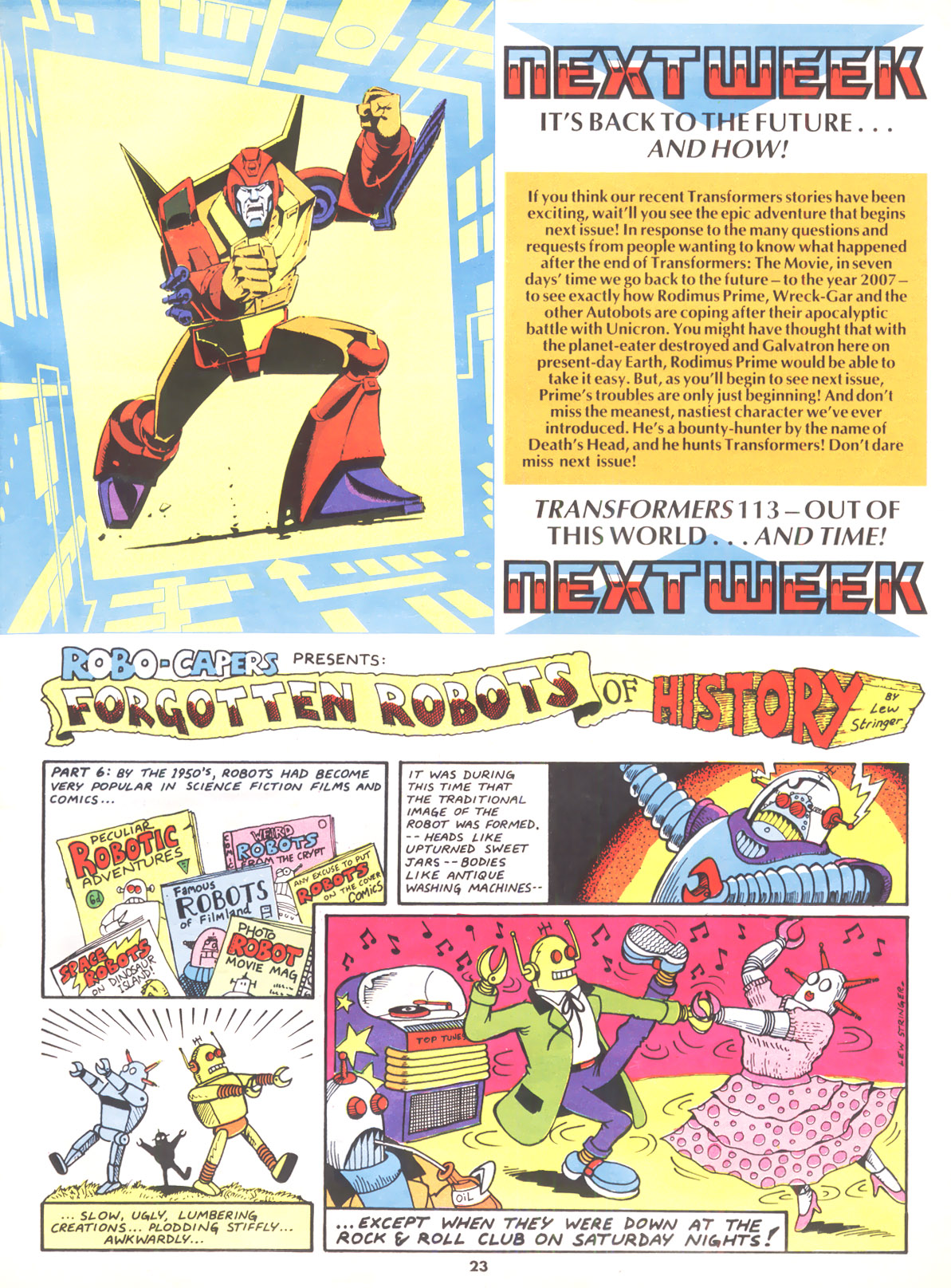 Read online The Transformers (UK) comic -  Issue #112 - 16