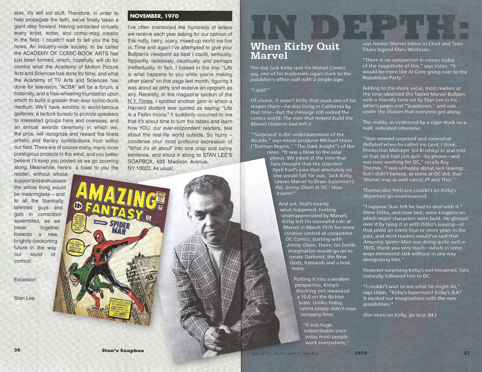 Read online Stan's Soapbox: The Collection comic -  Issue # TPB - 33