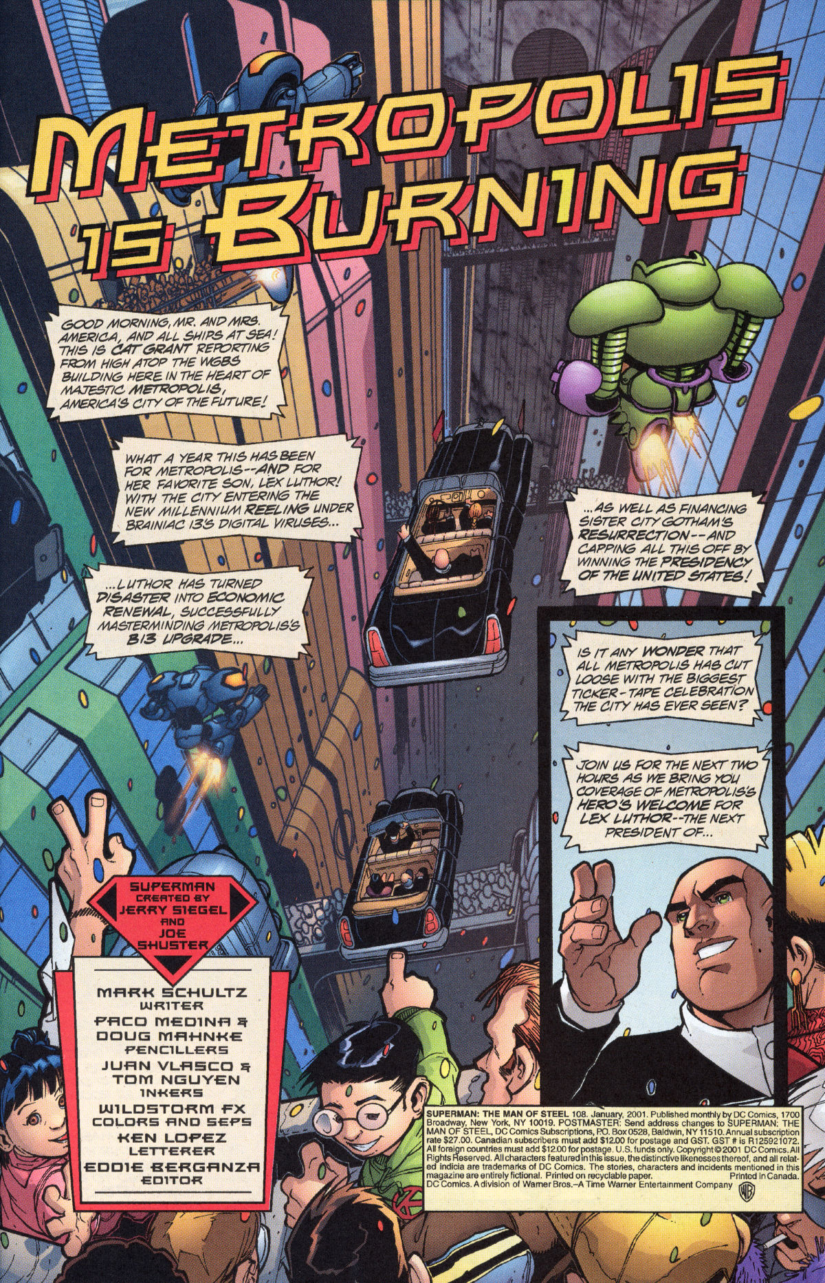 Read online Superman: President Lex comic -  Issue # TPB - 85