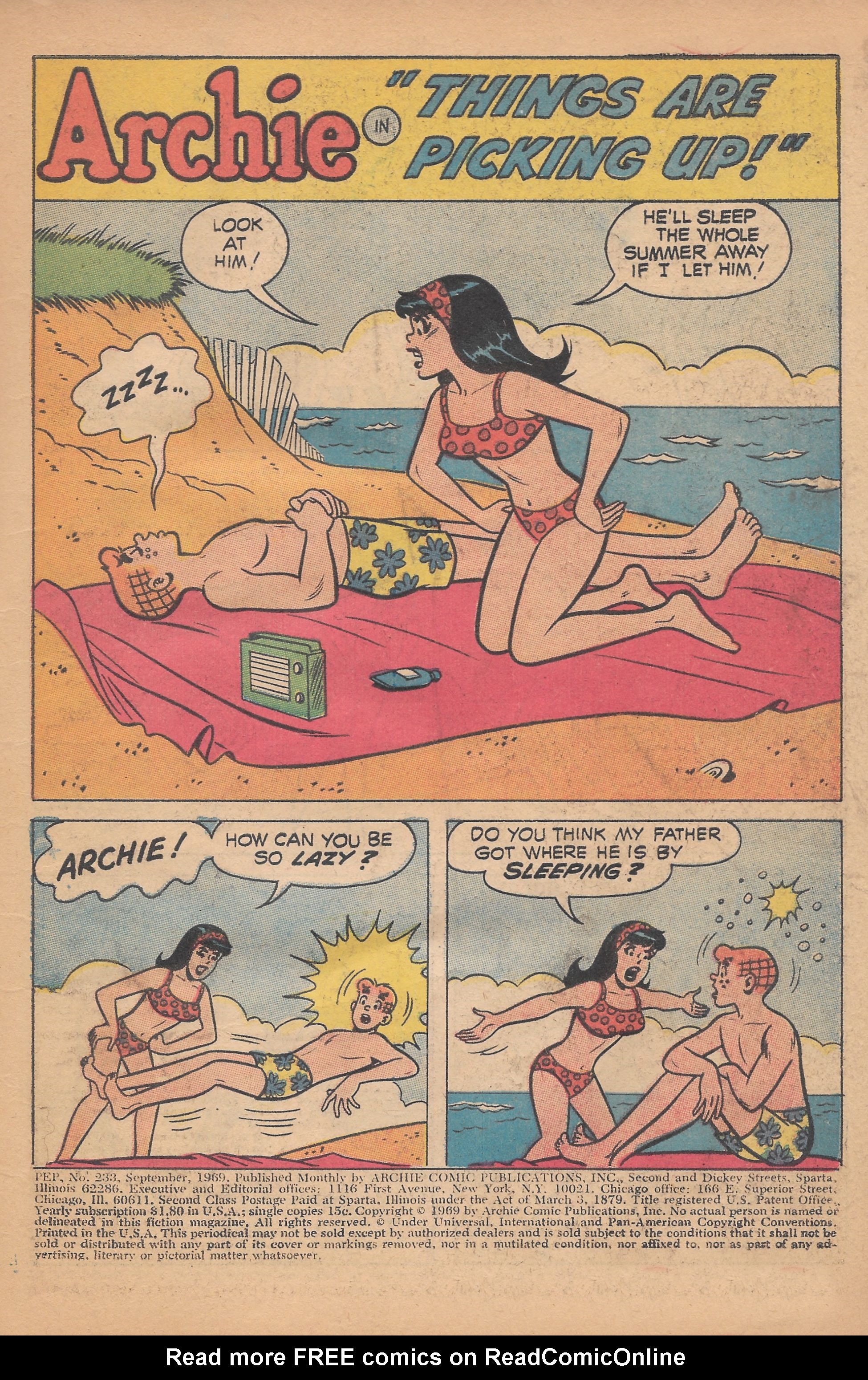 Read online Pep Comics comic -  Issue #233 - 3