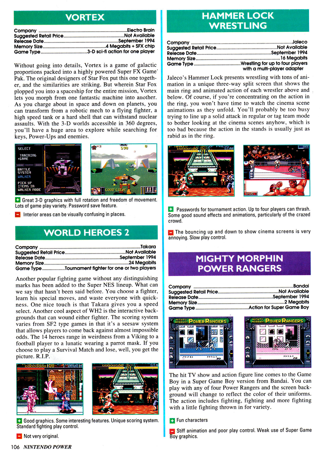 Read online Nintendo Power comic -  Issue #64 - 115