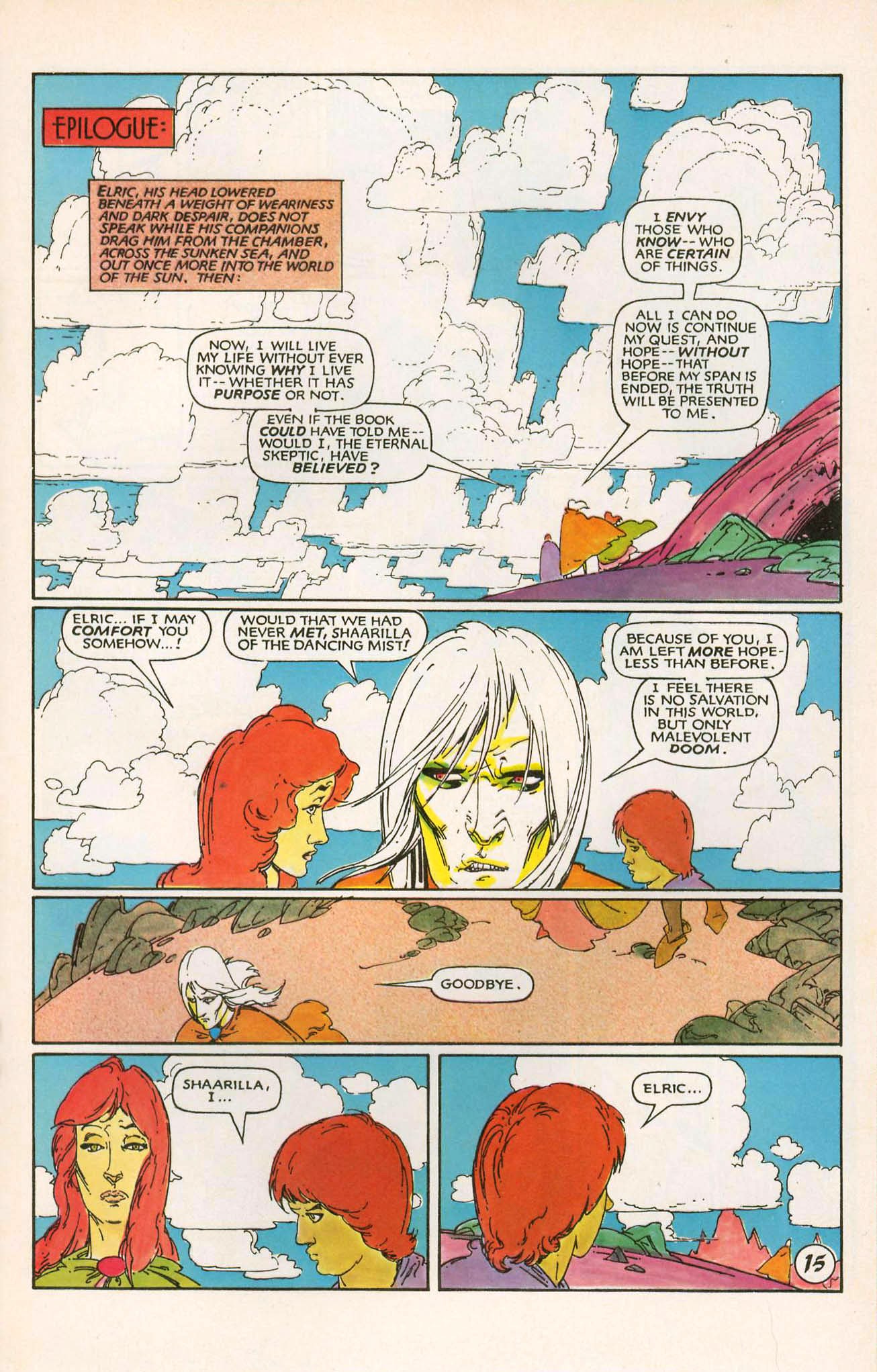 Read online Elric: Weird of the White Wolf comic -  Issue #3 - 17