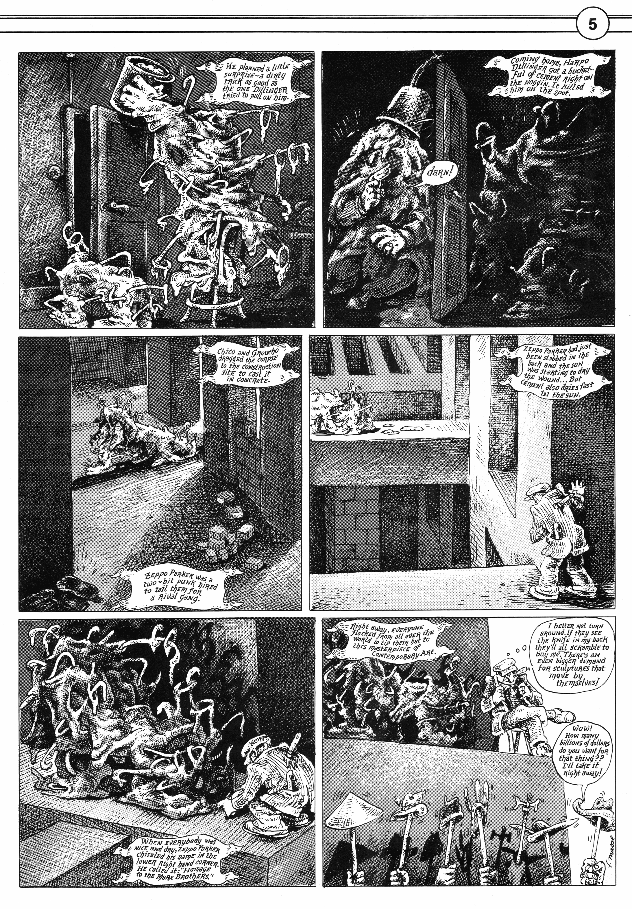 Read online Raw (1980) comic -  Issue # TPB 5 - 4